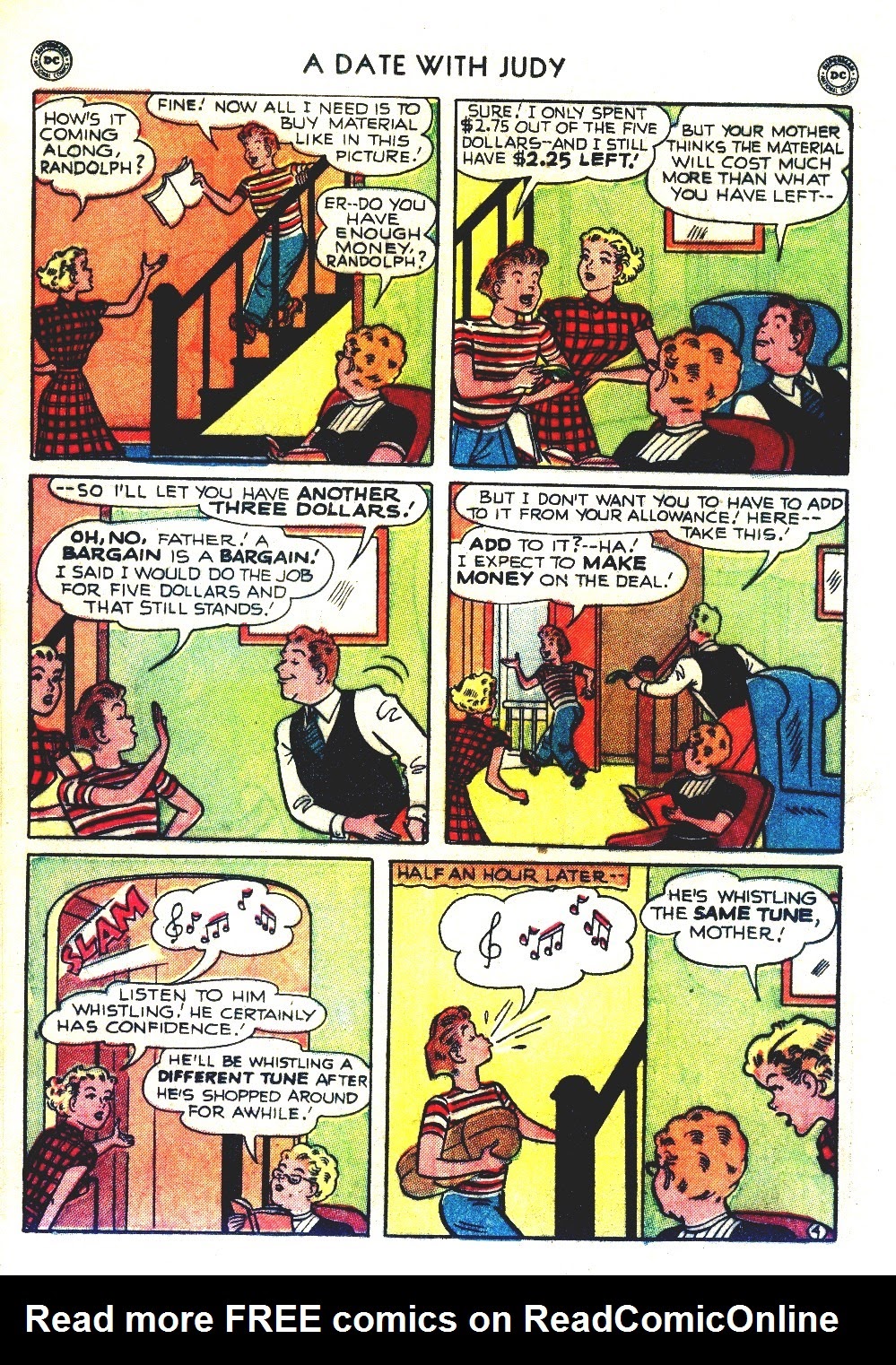 Read online A Date with Judy comic -  Issue #20 - 22