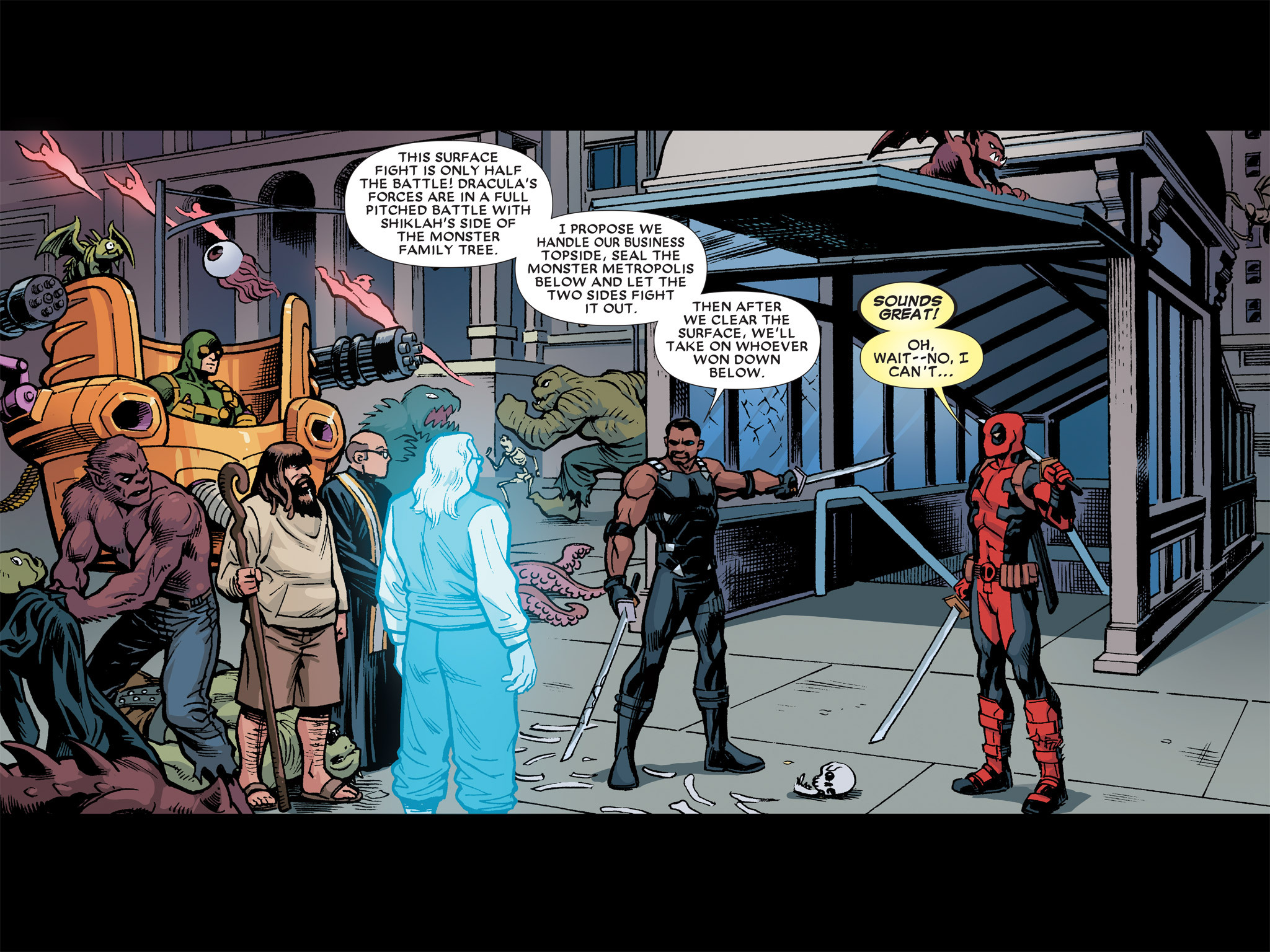 Read online Deadpool: Dracula's Gauntlet comic -  Issue # Part 8 - 88