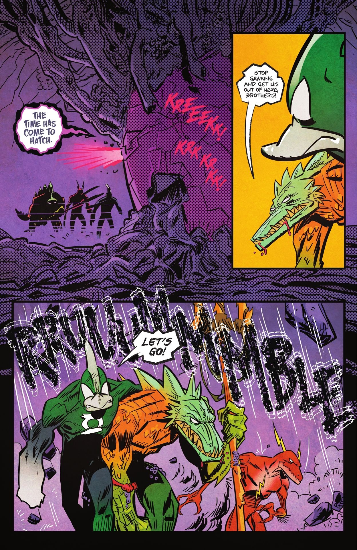Read online The Jurassic League comic -  Issue #4 - 18