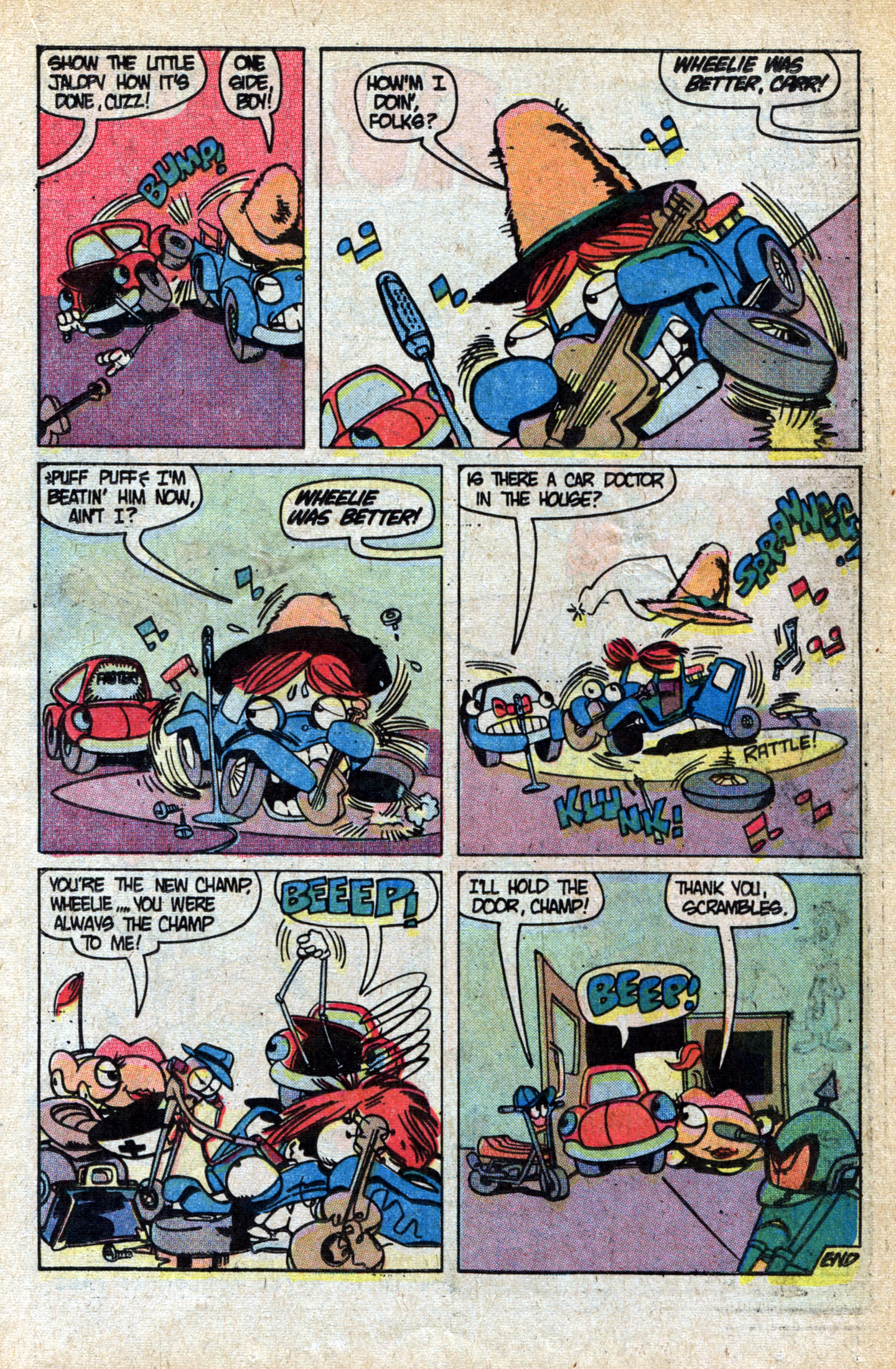 Read online Wheelie and the Chopper Bunch comic -  Issue #1 - 15