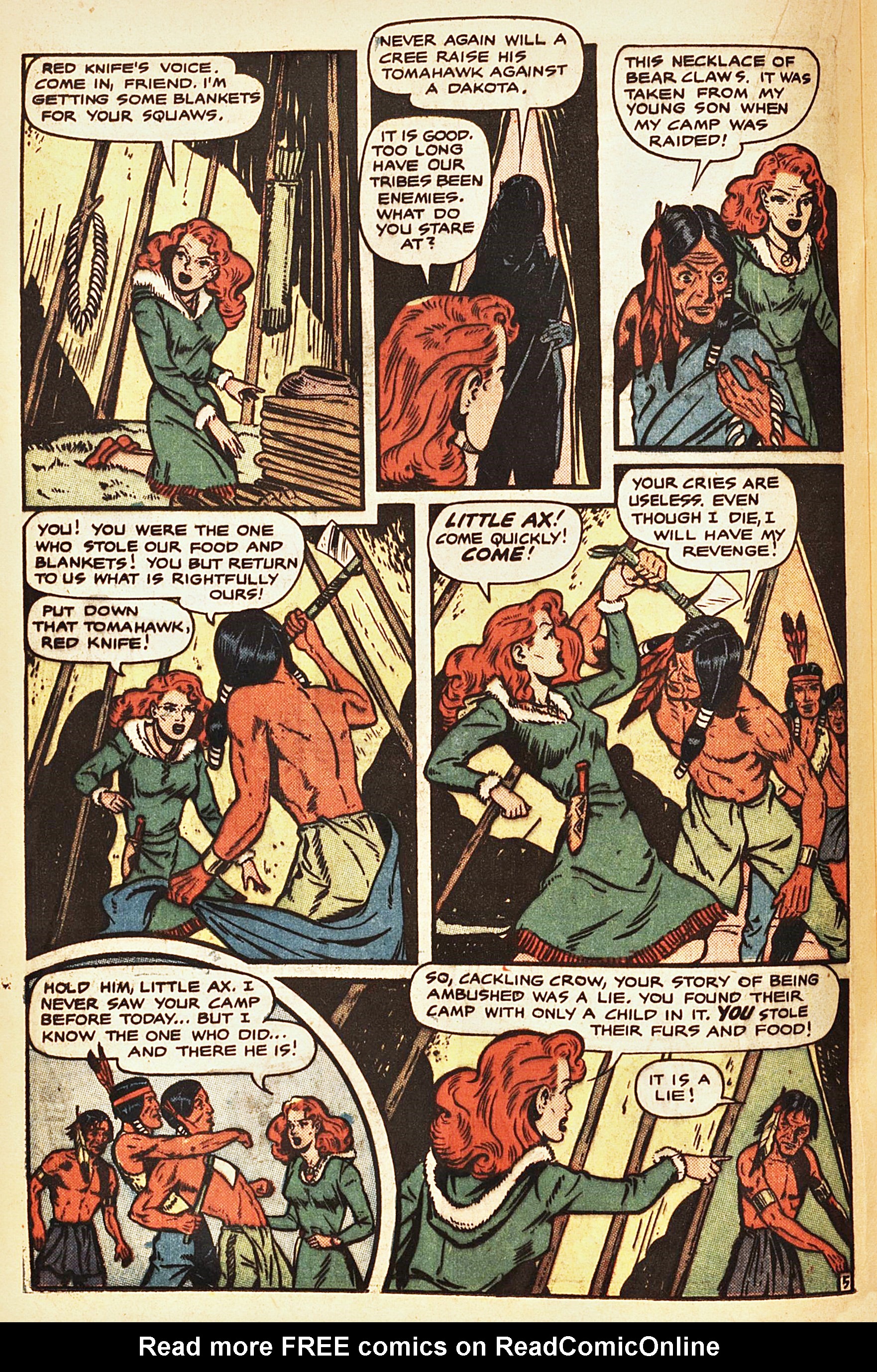 Read online Firehair (1951) comic -  Issue #8 - 20