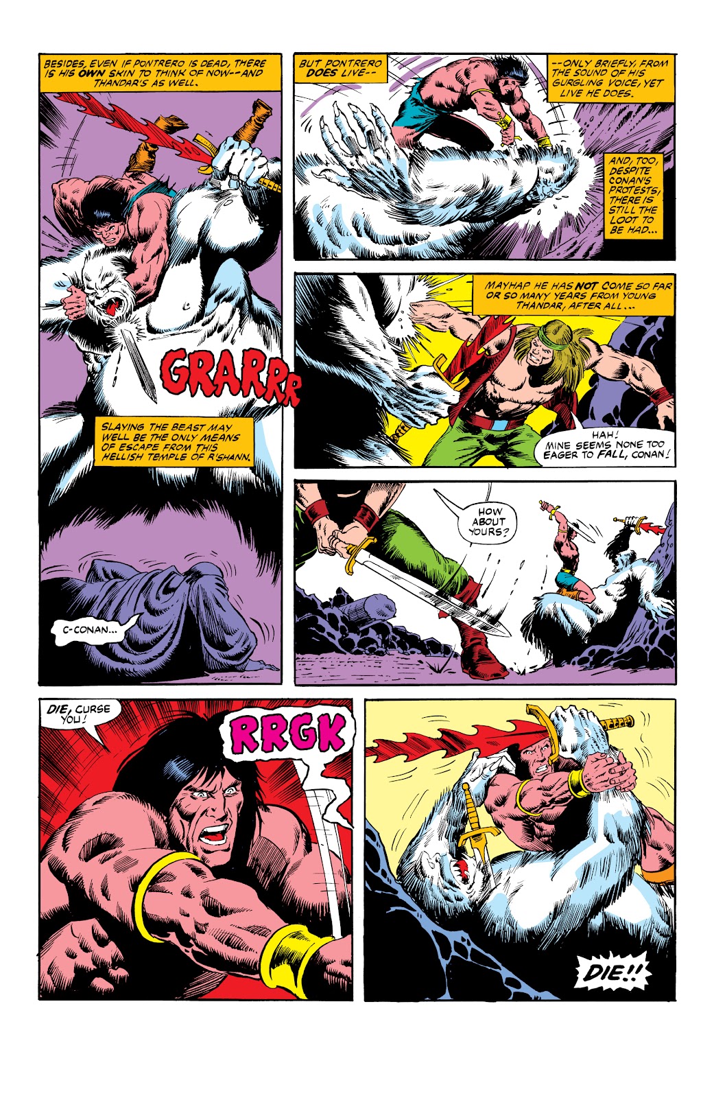 Conan the King: The Original Marvel Years Omnibus issue TPB (Part 6) - Page 88