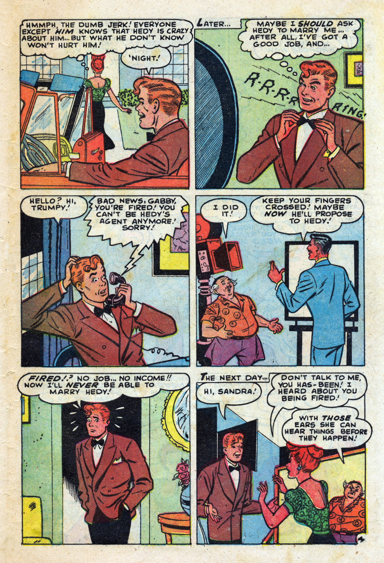 Read online Hedy Of Hollywood Comics comic -  Issue #46 - 29