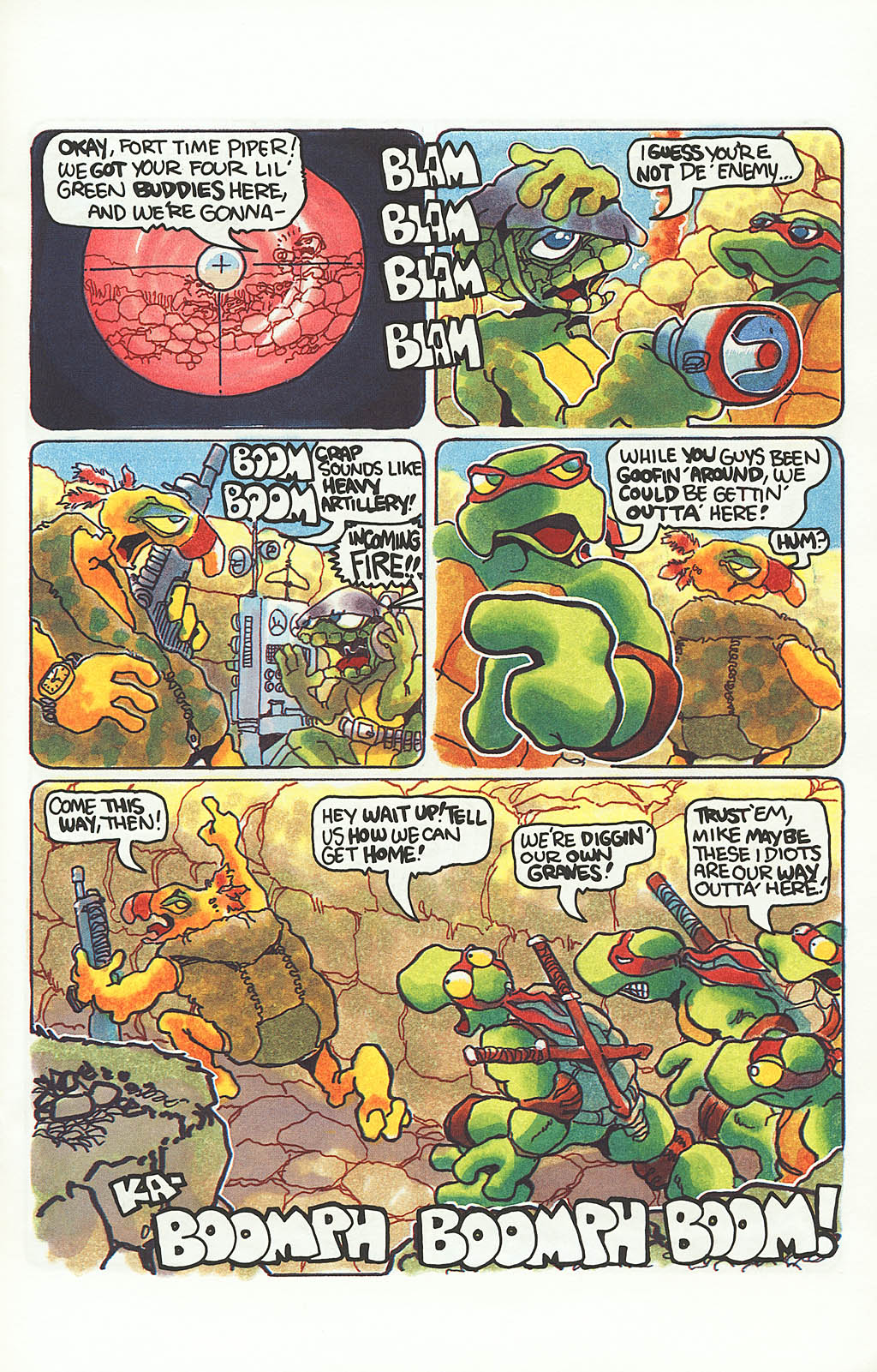 Read online Teenage Mutant Ninja Turtles: "Times" Pipeline comic -  Issue # Full - 19