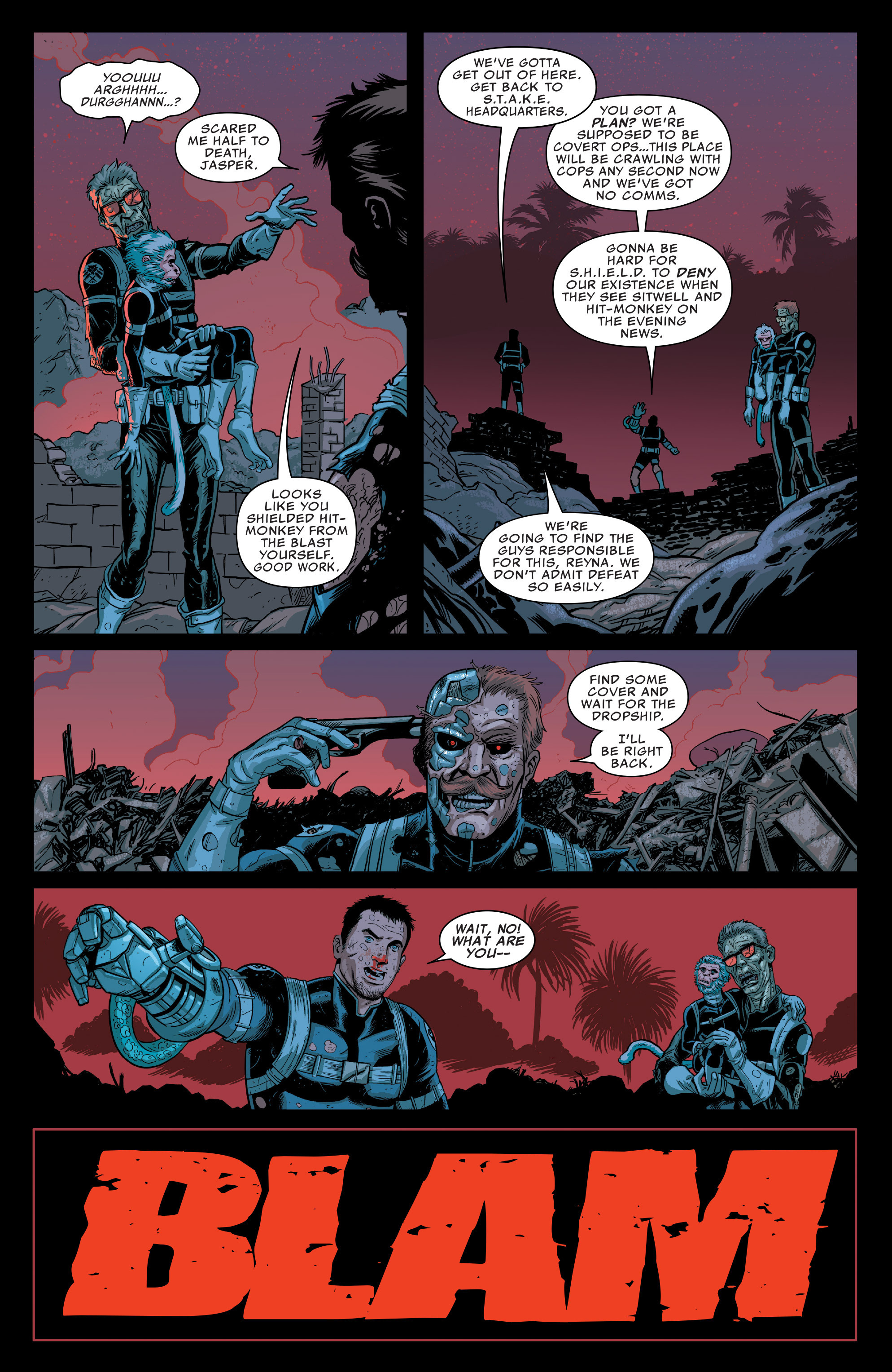 Read online Howling Commandos of S.H.I.E.L.D. comic -  Issue #4 - 5