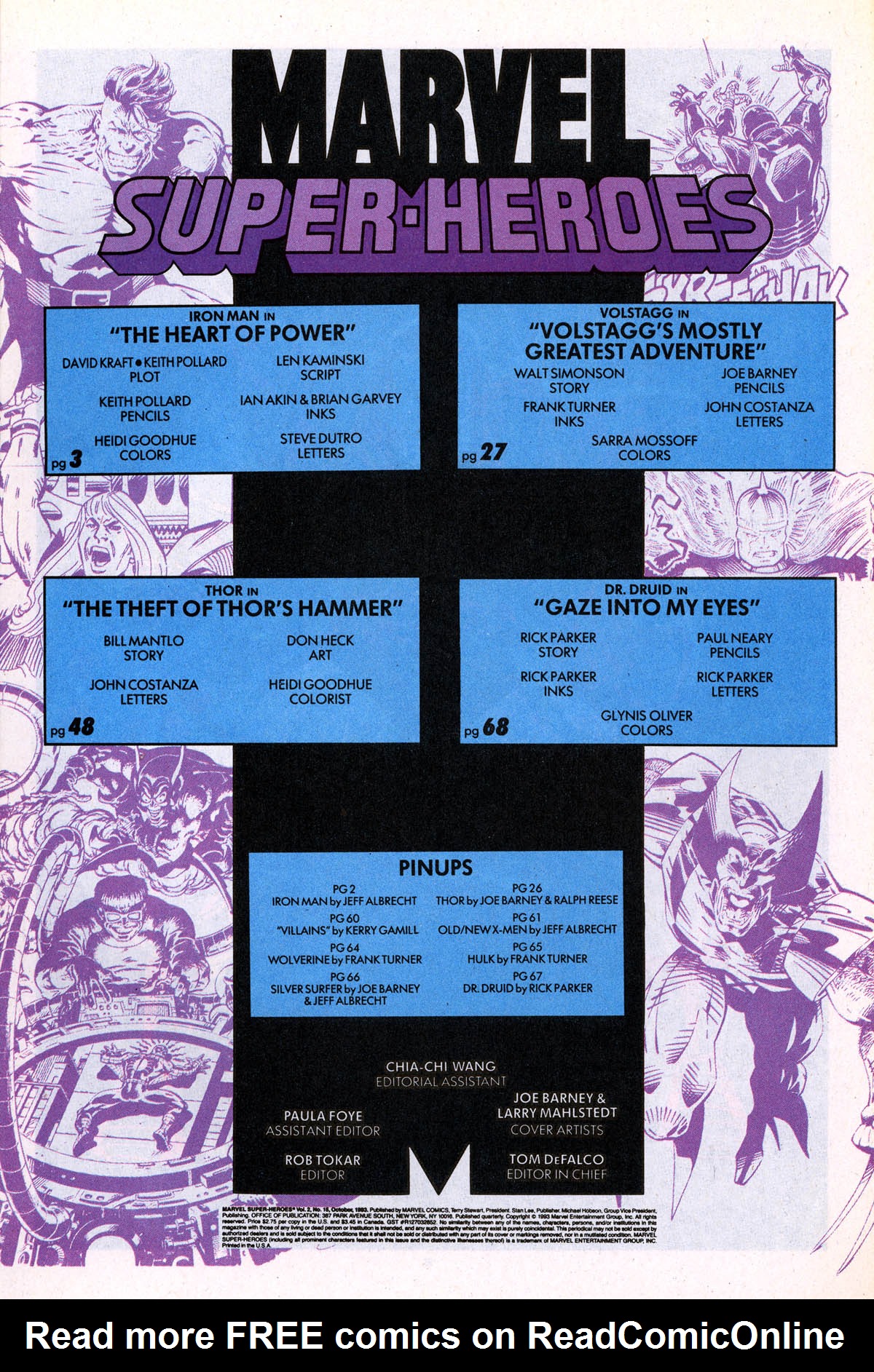 Read online Marvel Super-Heroes (1990) comic -  Issue #15 - 3