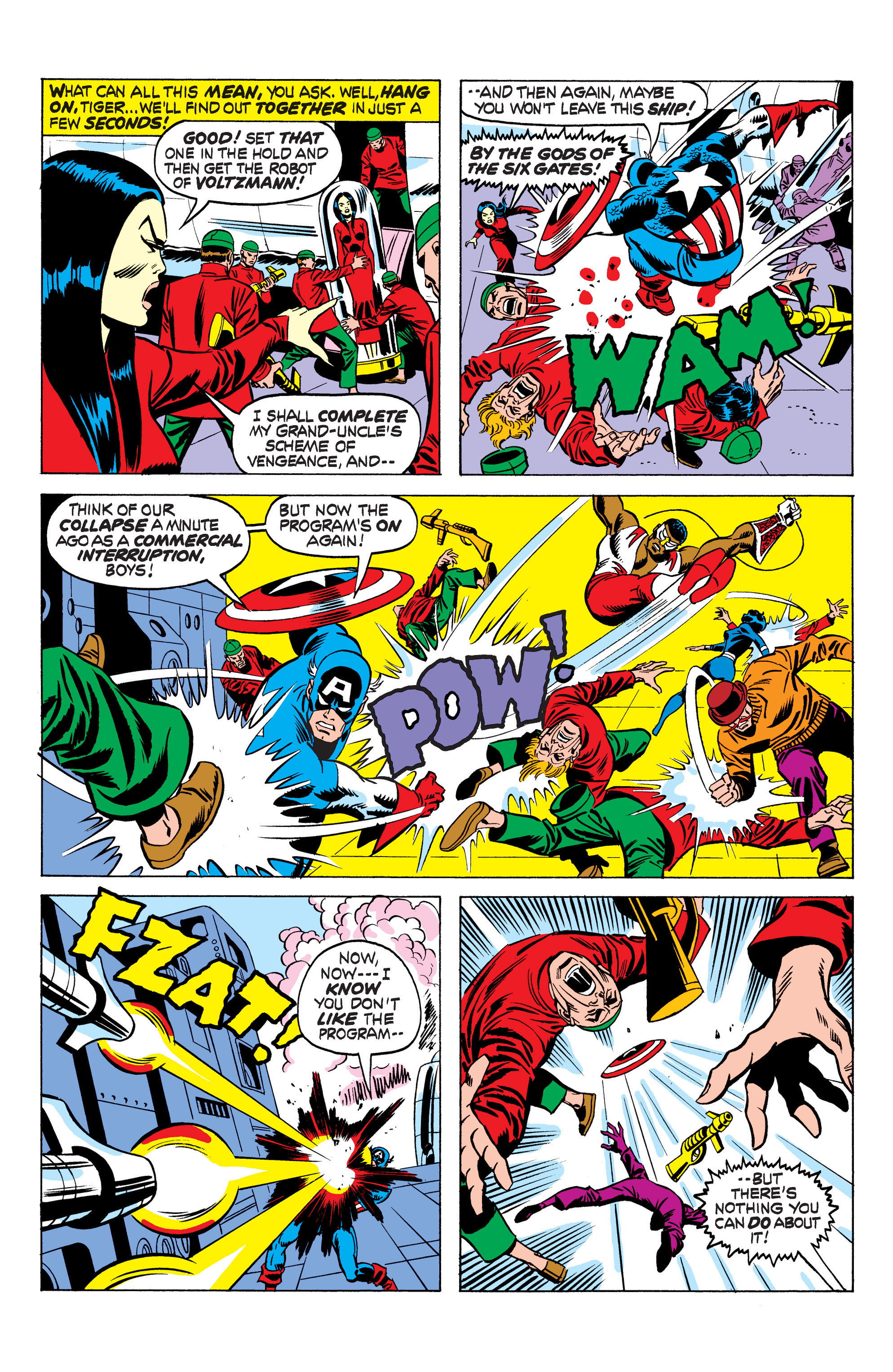Read online Marvel Masterworks: Captain America comic -  Issue # TPB 8 (Part 2) - 69