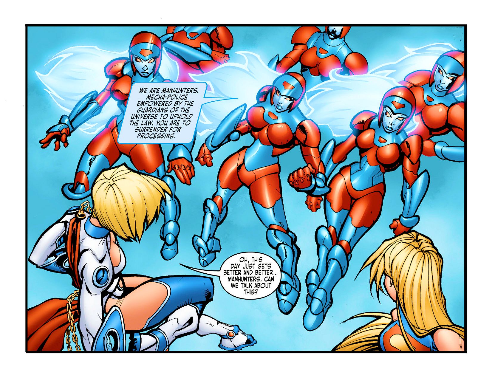 Read online Ame-Comi: Power Girl comic -  Issue #3 - 10
