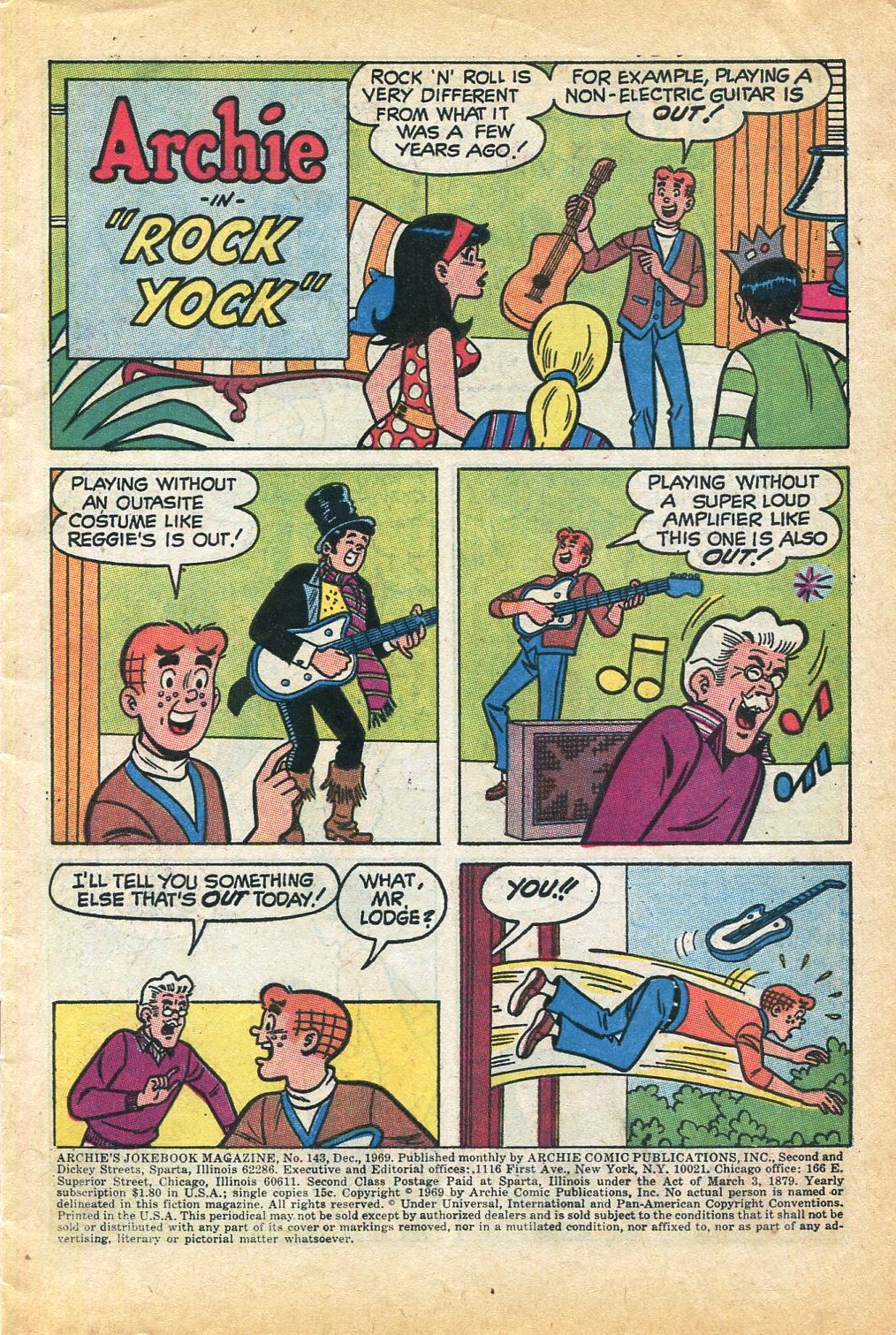 Read online Archie's Joke Book Magazine comic -  Issue #143 - 3