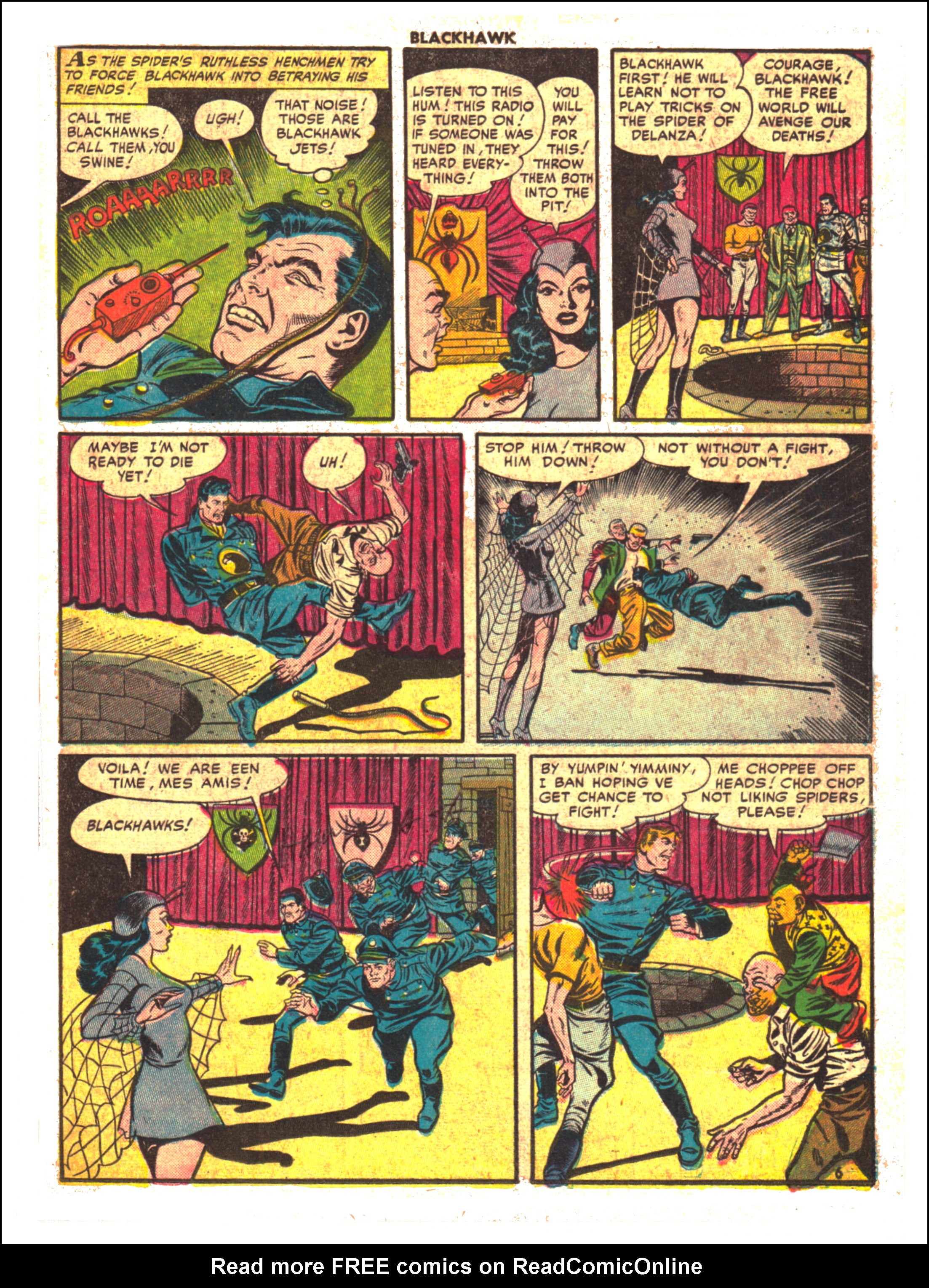 Read online Blackhawk (1957) comic -  Issue #58 - 23