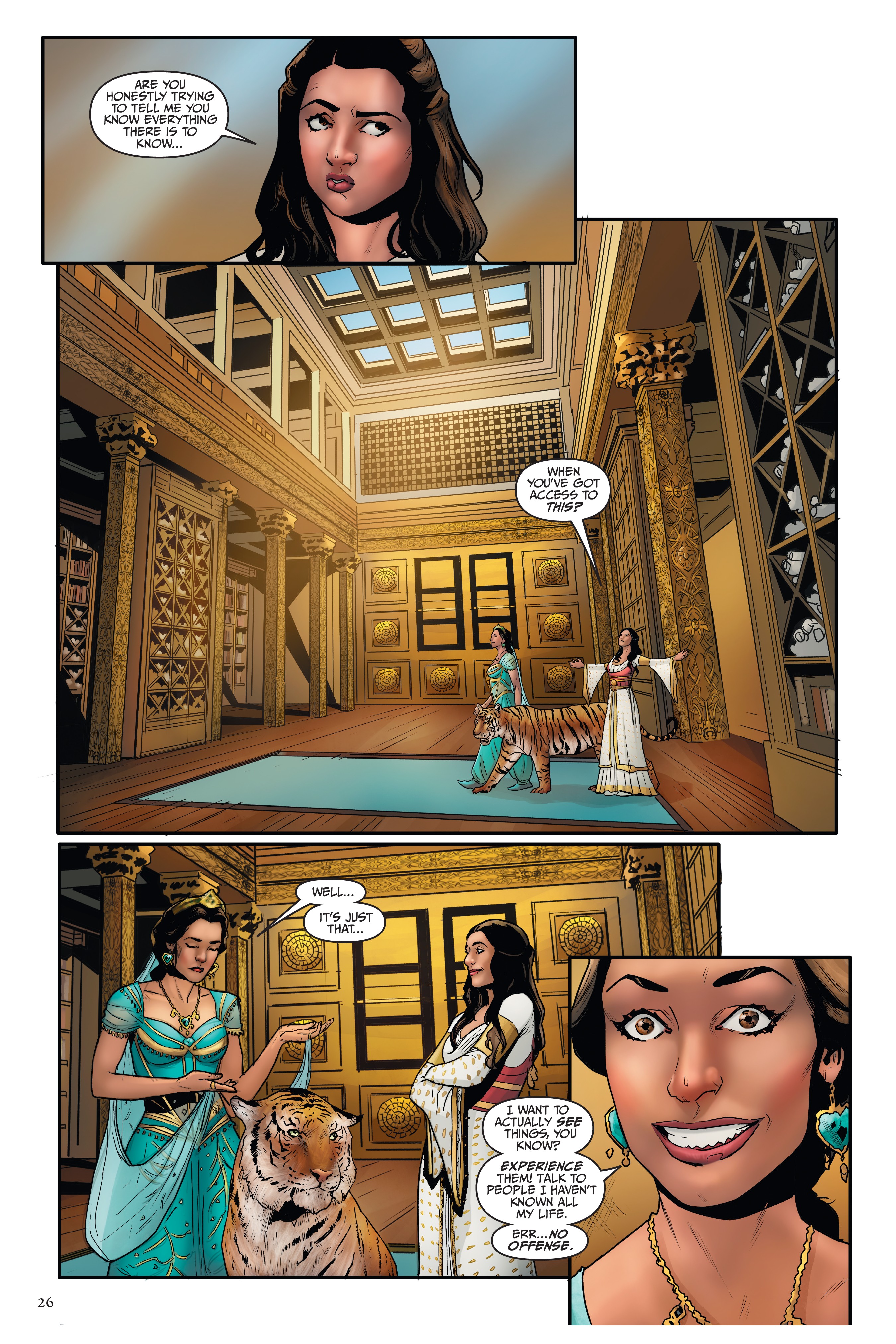 Read online Disney Aladdin: Four Tales of Agrabah comic -  Issue # TPB - 26