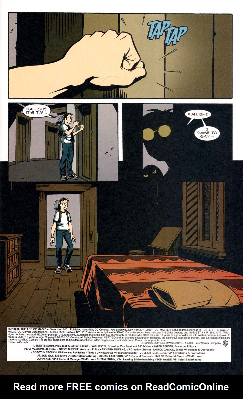 Read online Hunter:  The Age of Magic comic -  Issue #4 - 2