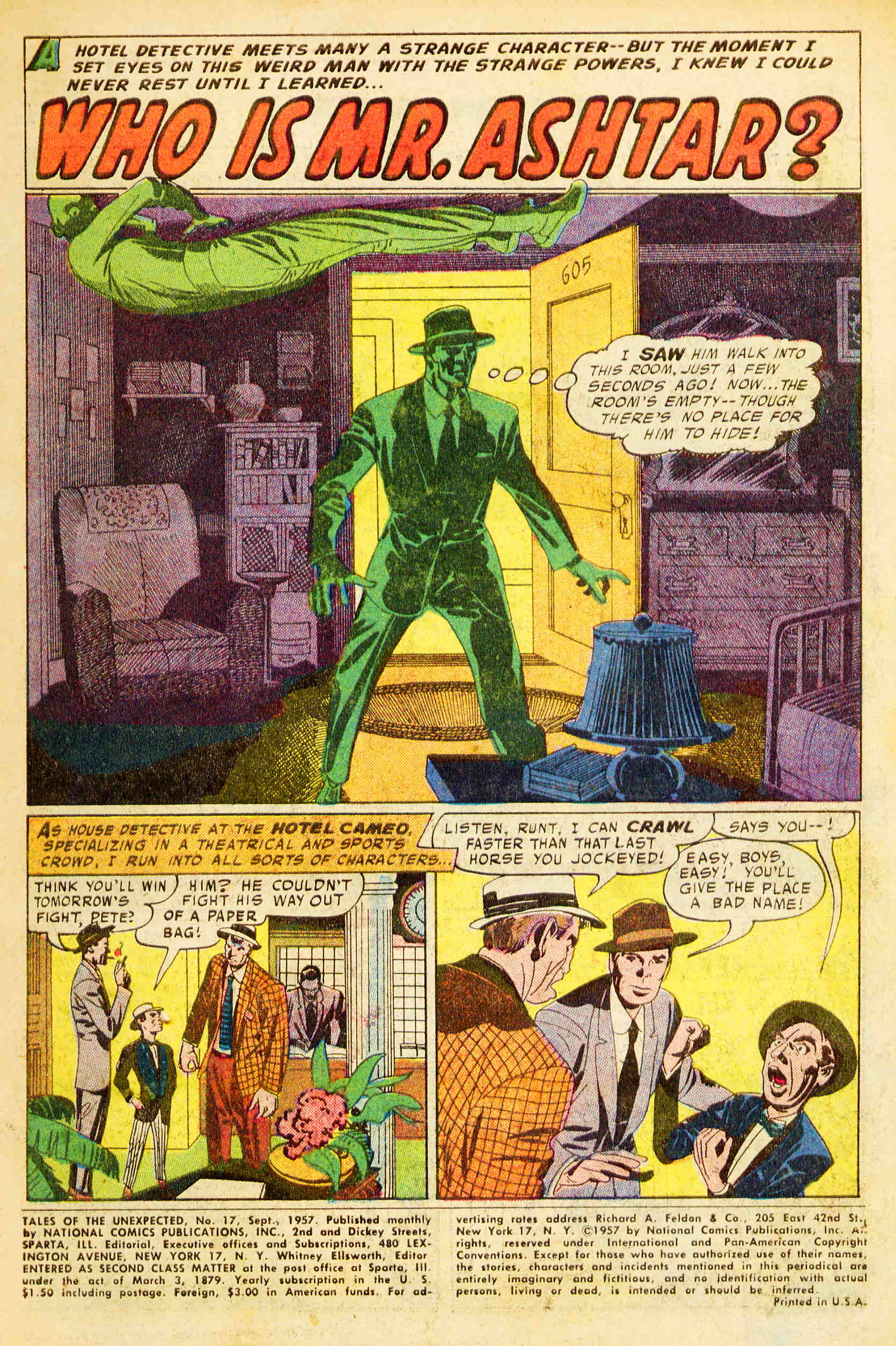 Read online Tales of the Unexpected comic -  Issue #17 - 3
