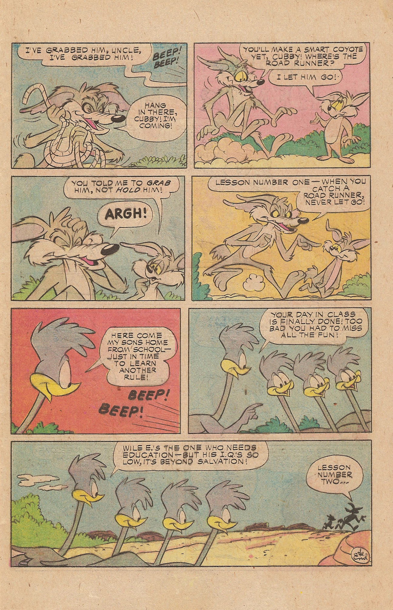 Read online Beep Beep The Road Runner comic -  Issue #60 - 9