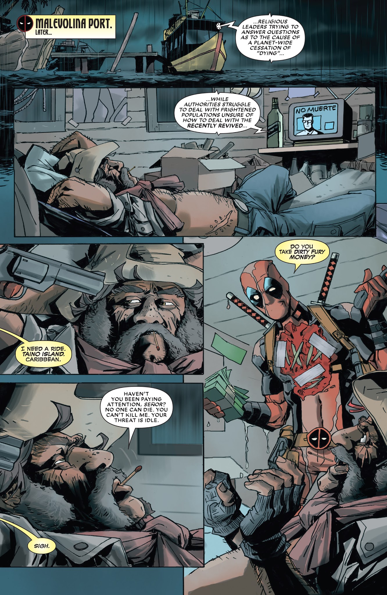Read online Deadpool vs. Thanos comic -  Issue # _TPB - 14