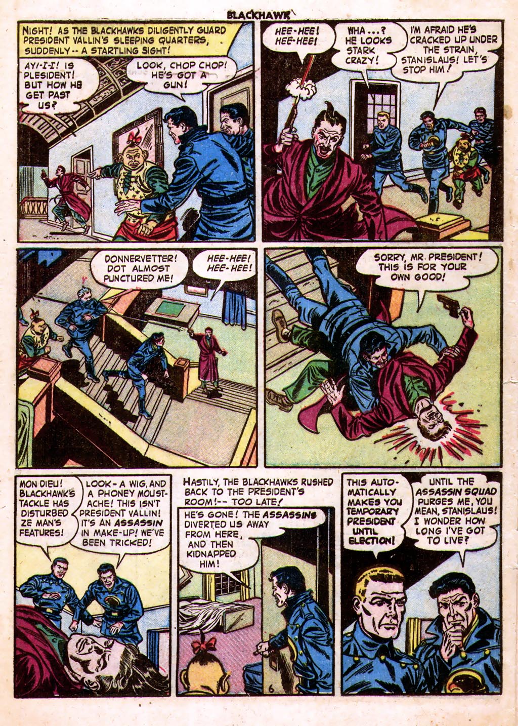 Read online Blackhawk (1957) comic -  Issue #68 - 8