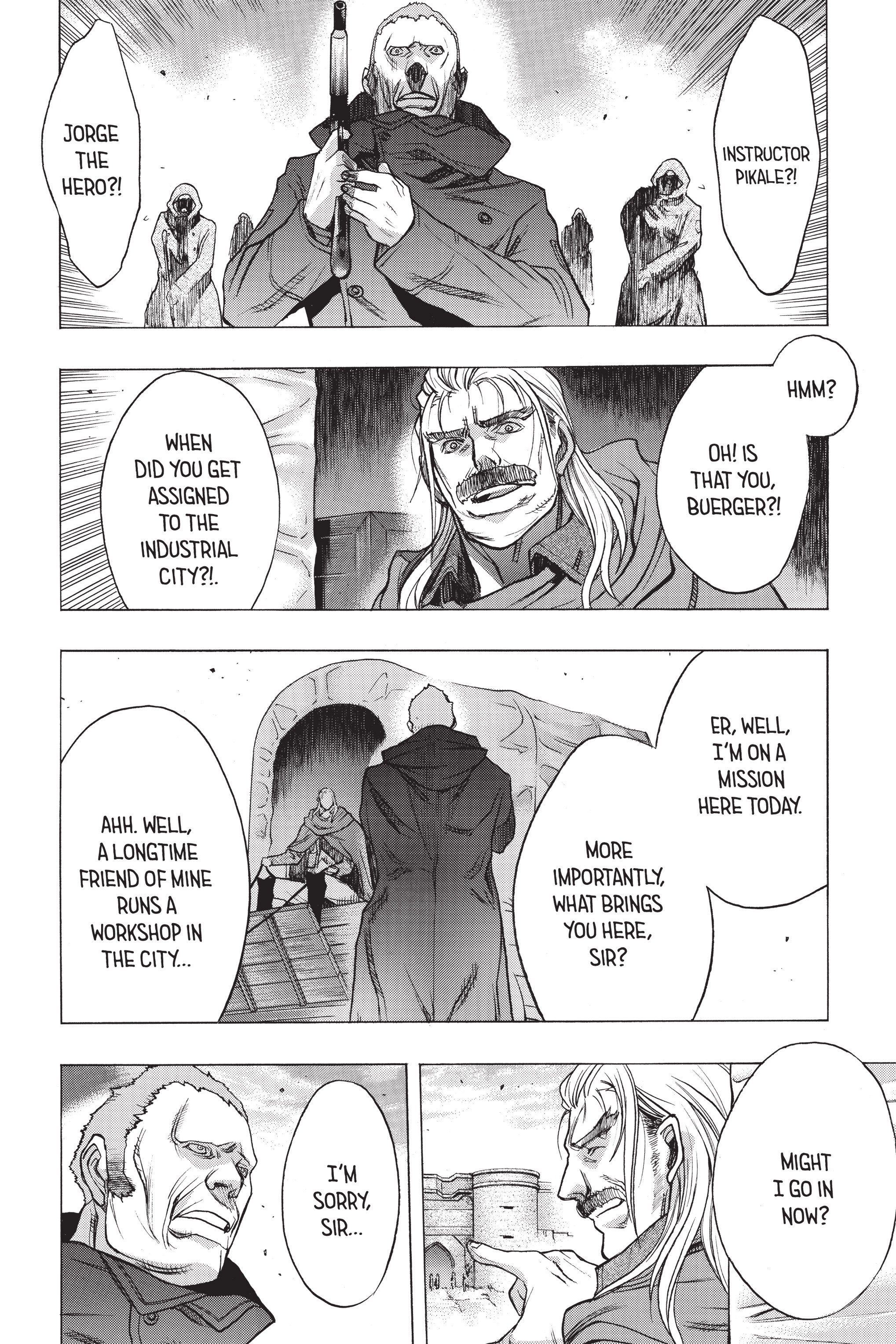 Read online Attack on Titan: Before the Fall comic -  Issue #8 - 197