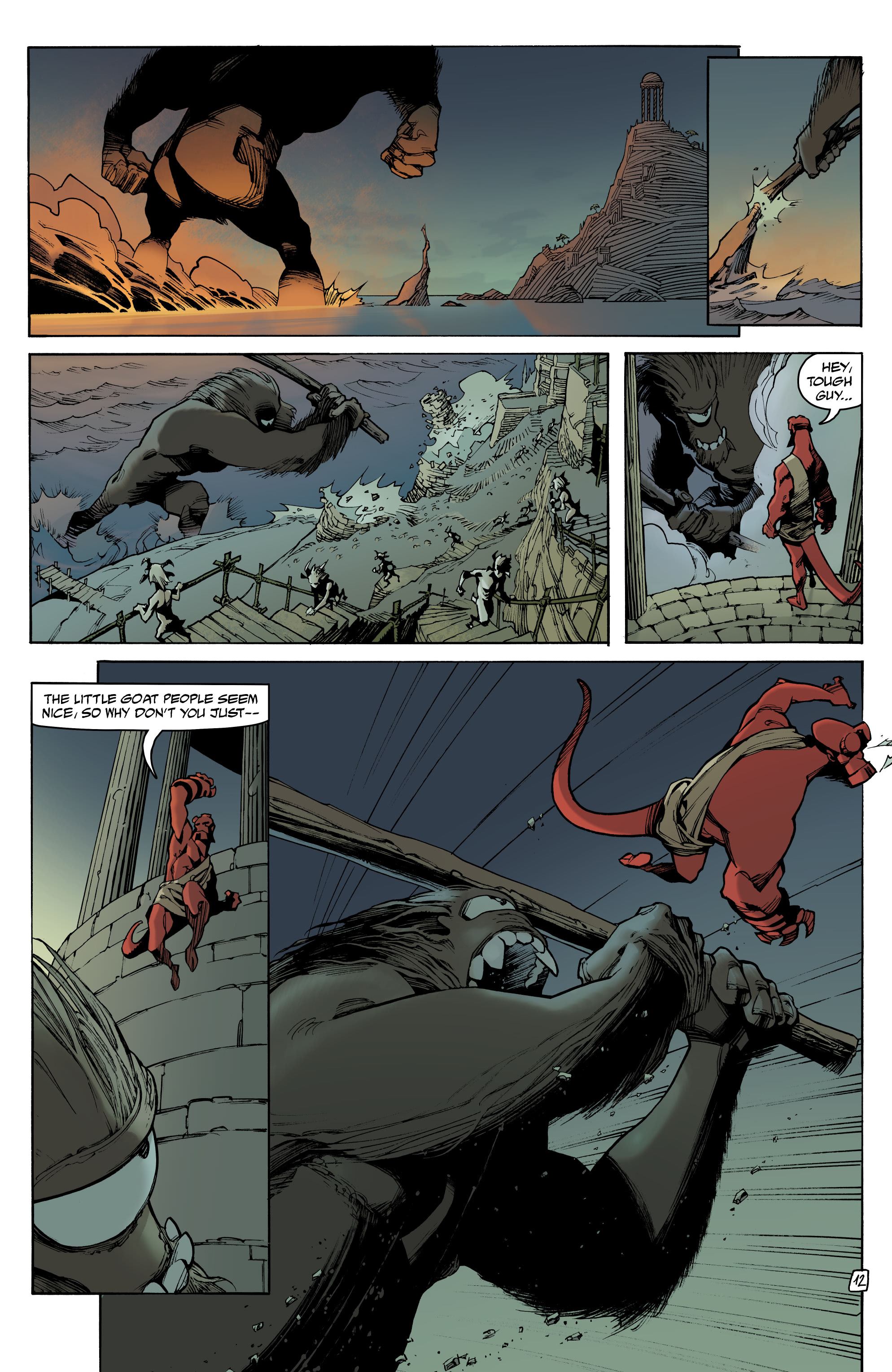 Read online Hellboy and the B.P.R.D.: Night of the Cyclops comic -  Issue # Full - 13