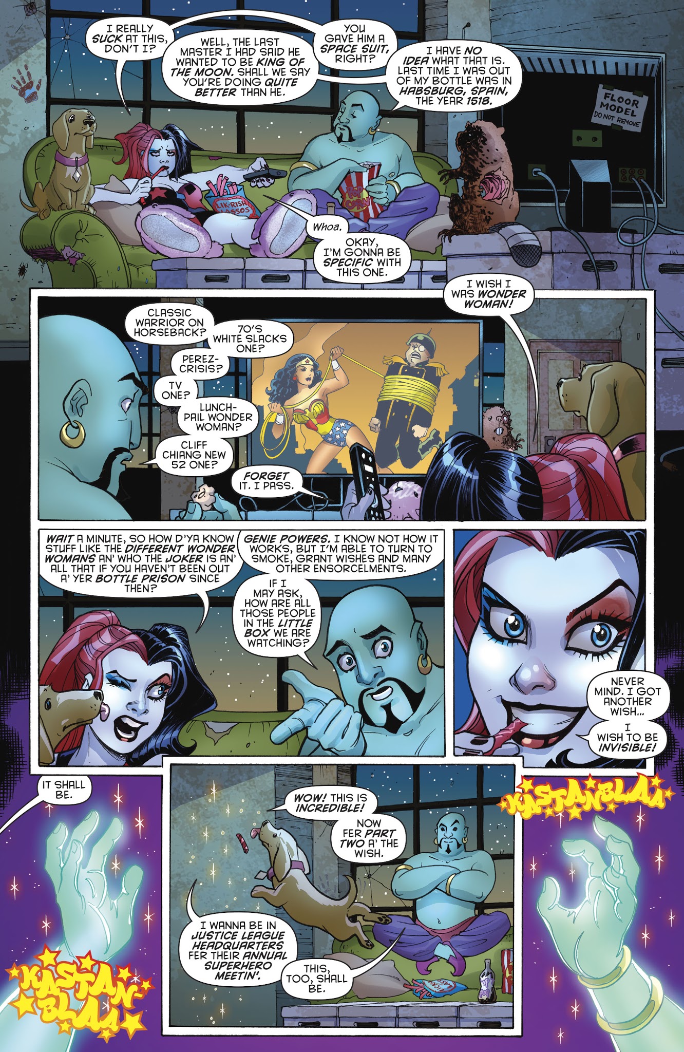 Read online Harley Quinn: Be Careful What You Wish For comic -  Issue # Full - 33