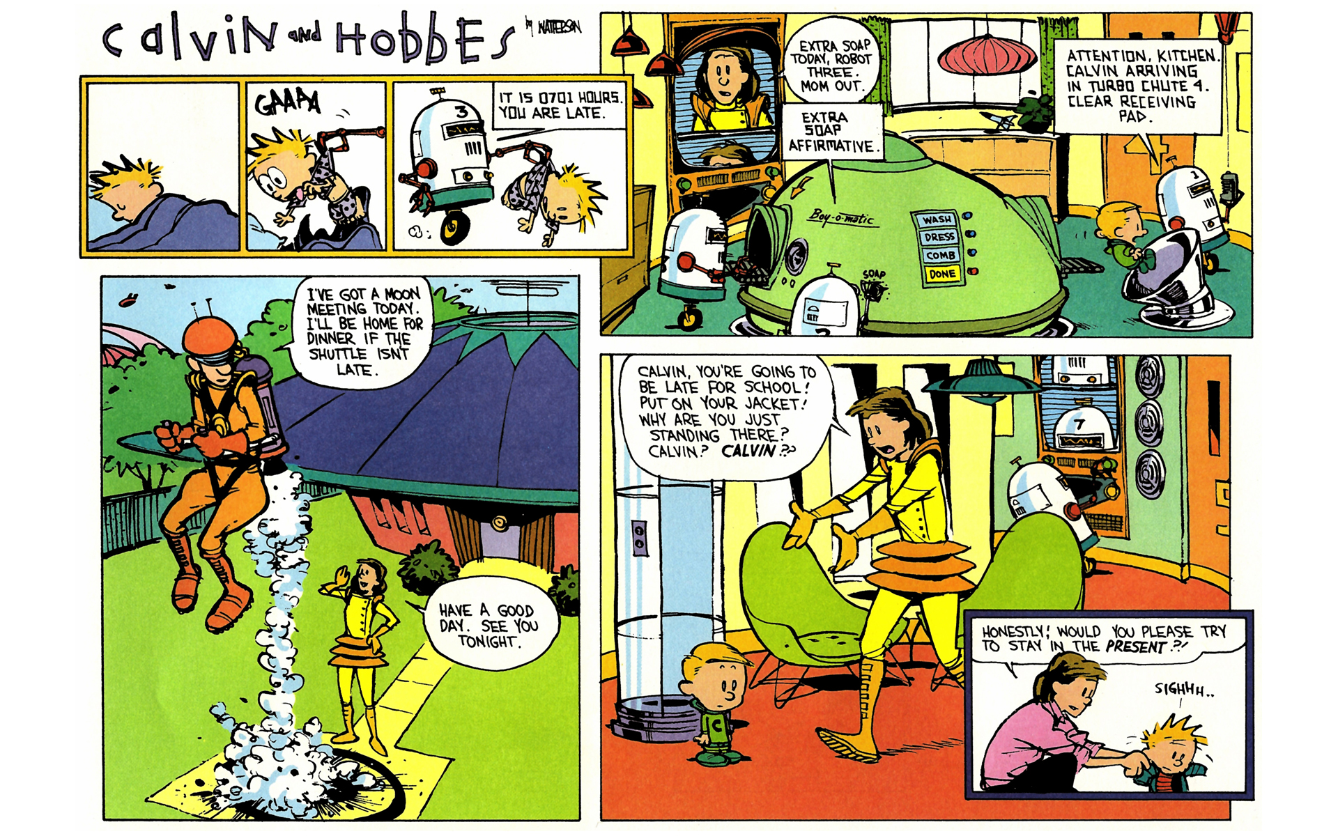 Read online Calvin and Hobbes comic -  Issue #9 - 85
