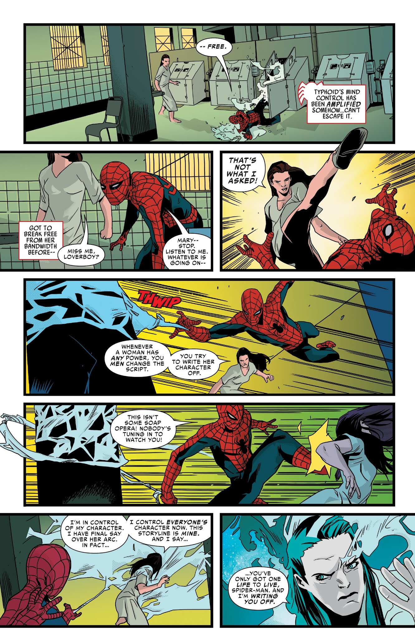 Read online Typhoid Fever Spider-Man comic -  Issue # Full - 24