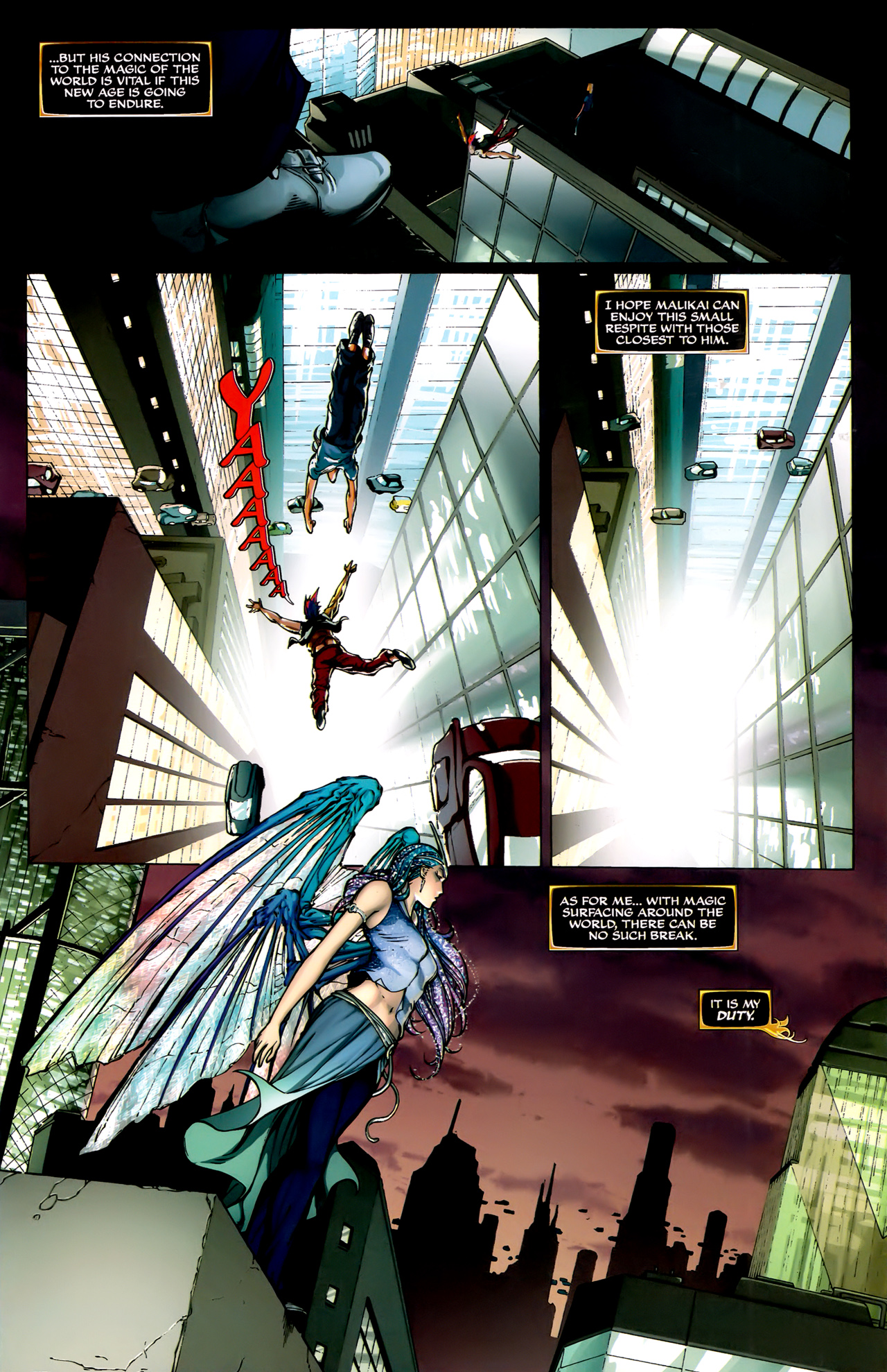 Read online Michael Turner's Soulfire (2009) comic -  Issue #0 - 11