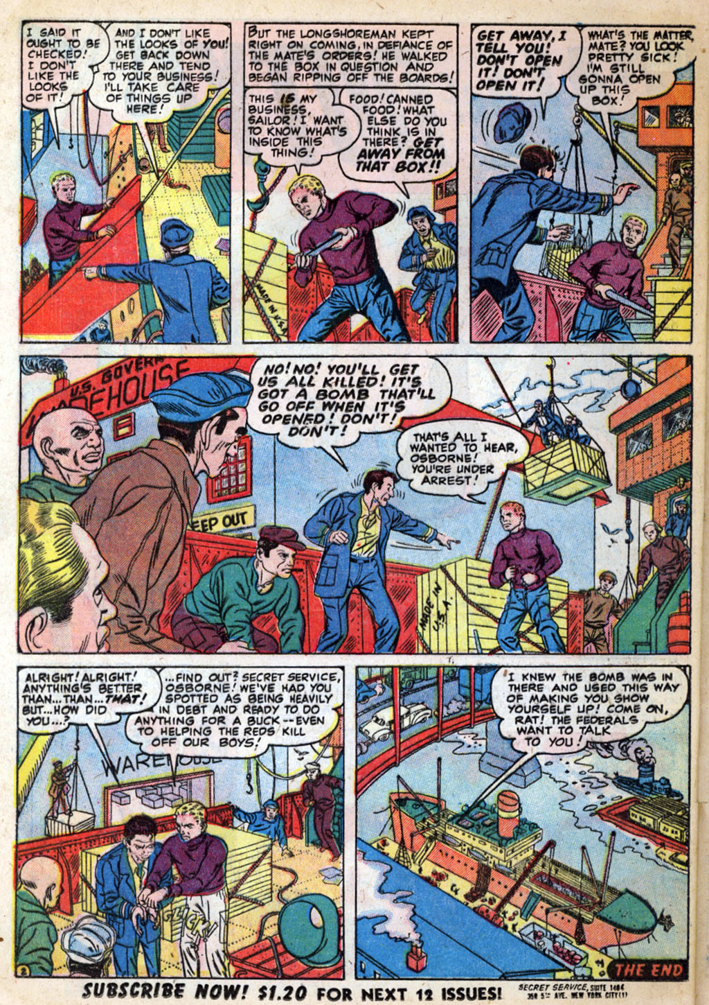 Read online Kent Blake of the Secret Service comic -  Issue #4 - 24