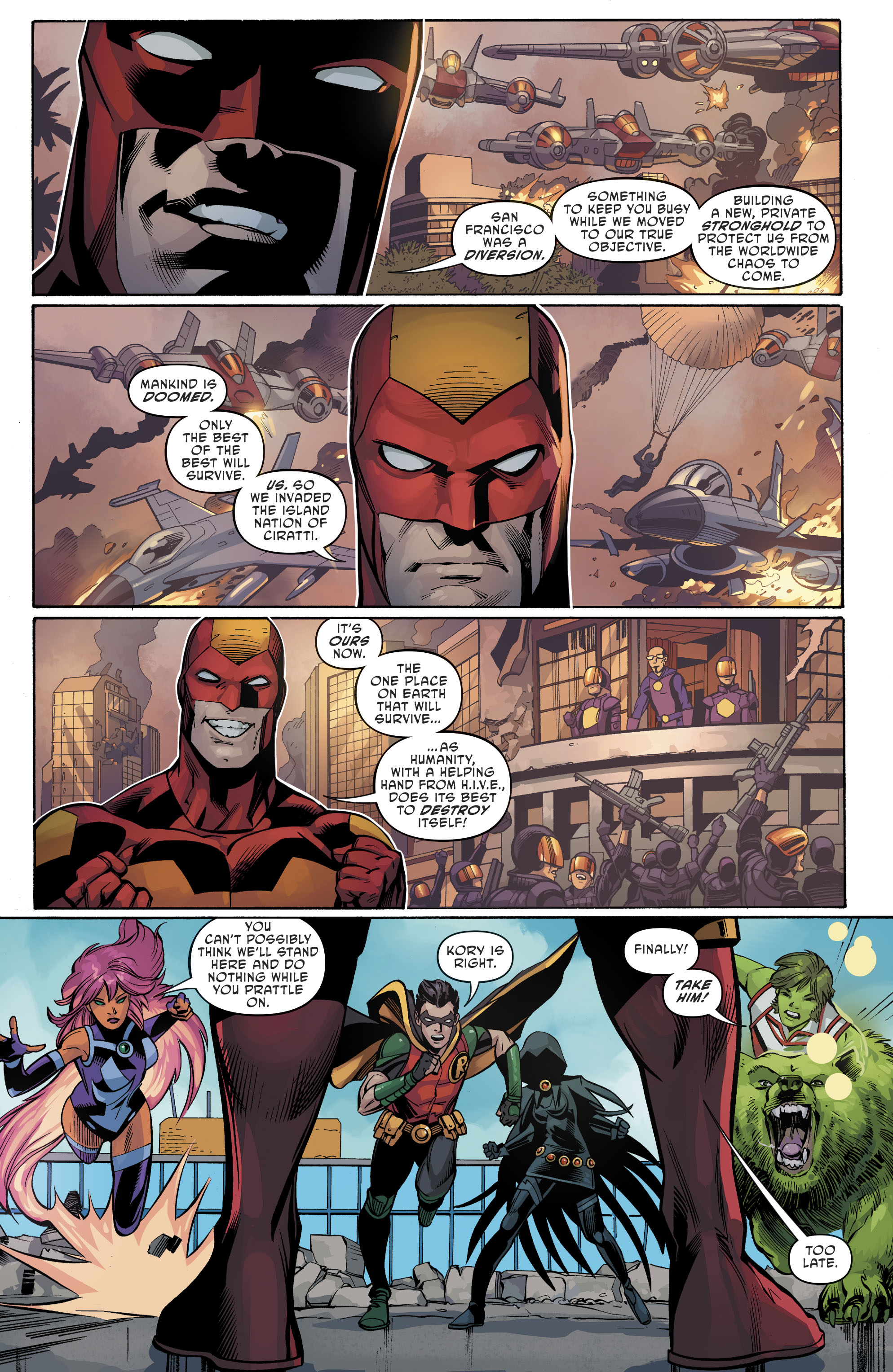 Read online Titans: Burning Rage comic -  Issue #3 - 13
