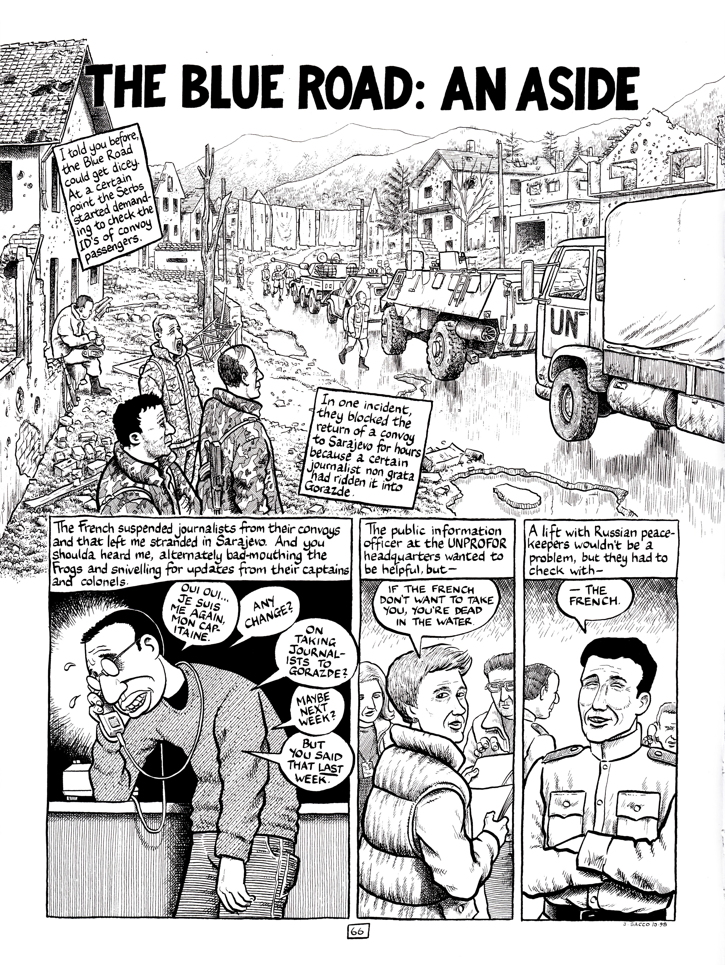 Read online Safe Area Goražde comic -  Issue # TPB (Part 2) - 7