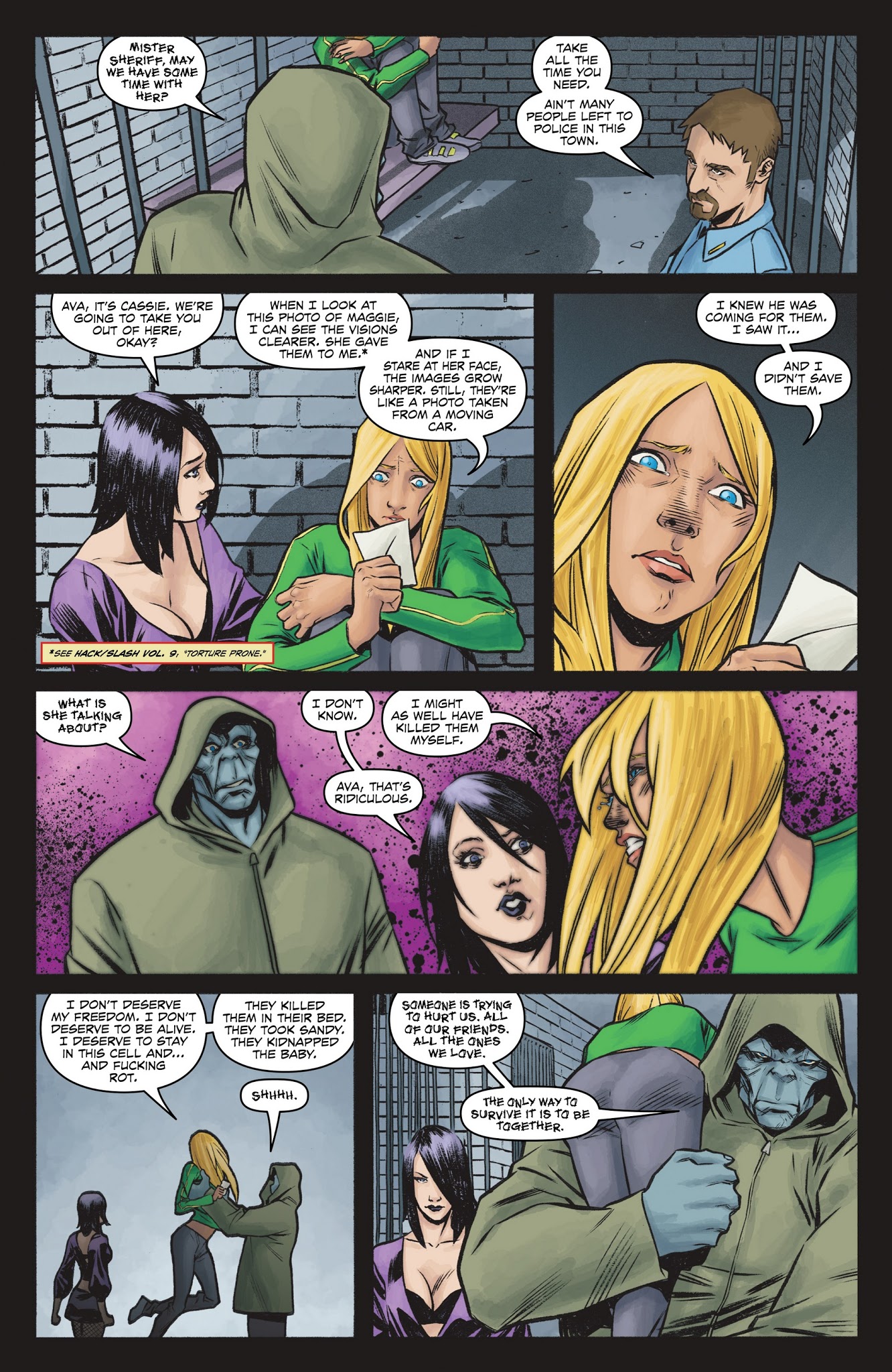 Read online Hack/Slash Omnibus comic -  Issue # TPB 5 (Part 3) - 76