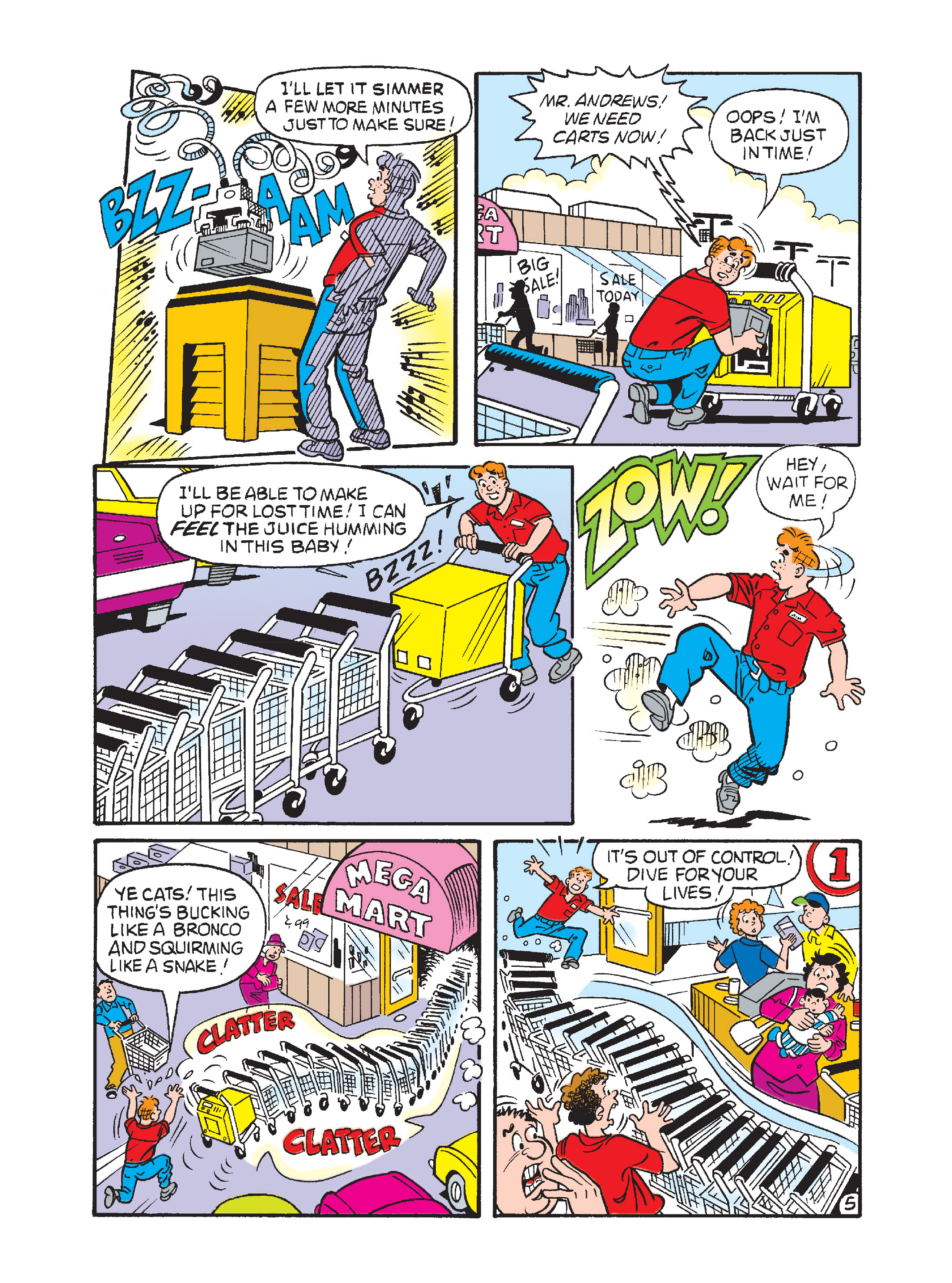 Read online Archie's Funhouse Double Digest comic -  Issue #6 - 93