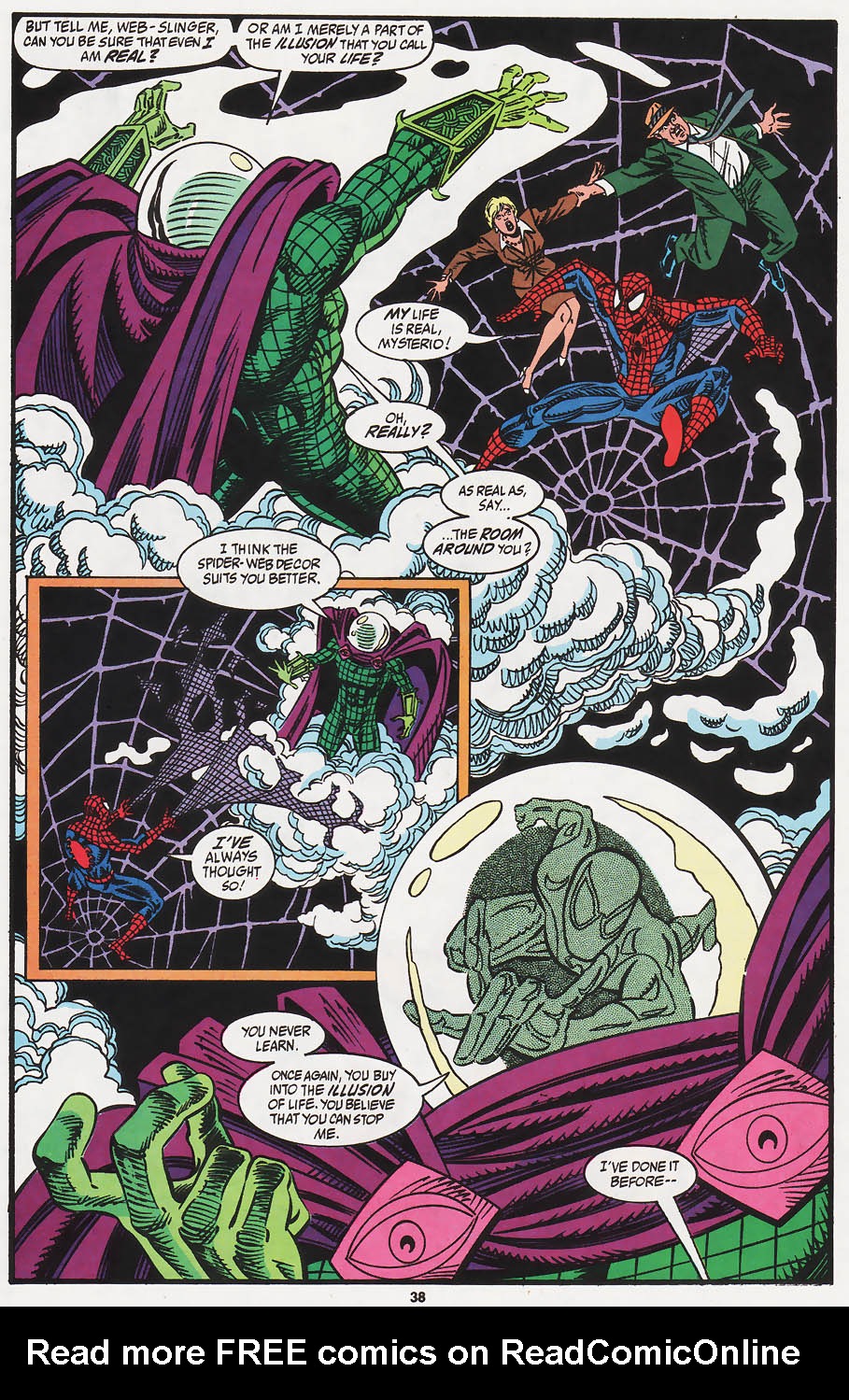 Read online Web of Spider-Man (1985) comic -  Issue #90 - 33