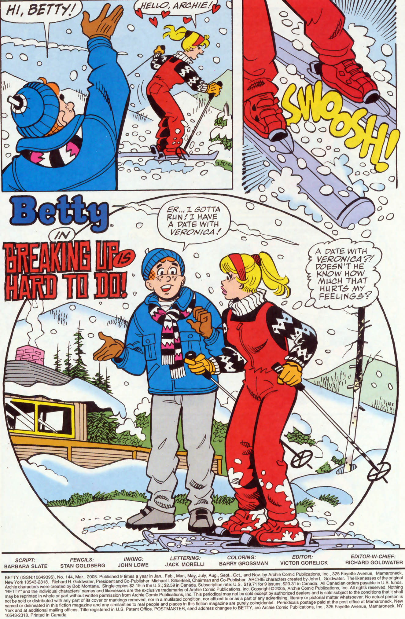 Read online Betty comic -  Issue #144 - 2