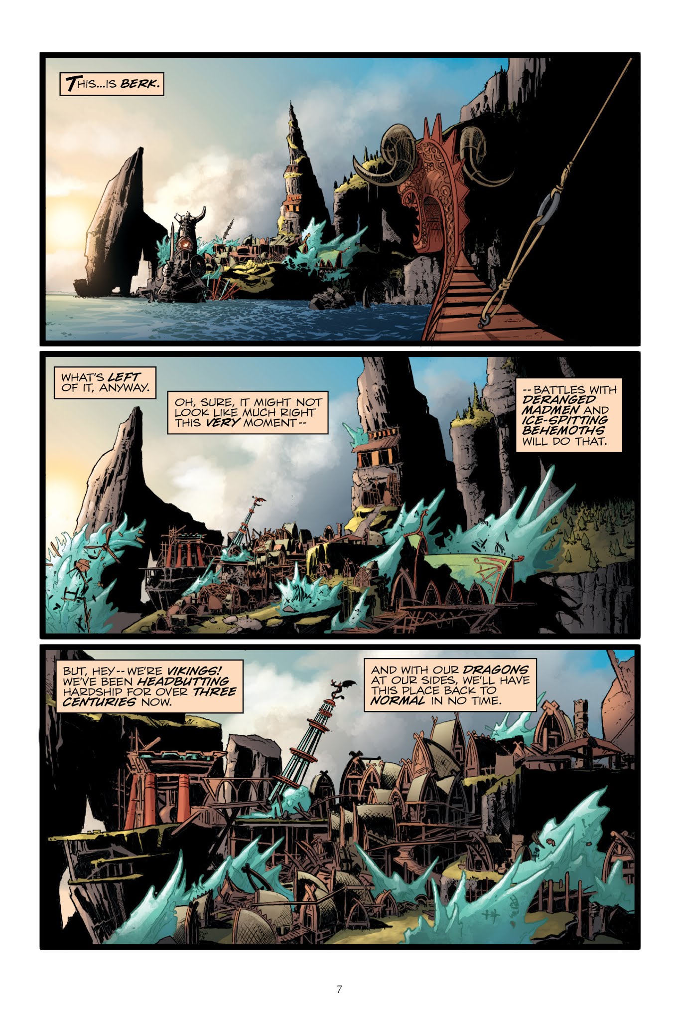 Read online How To Train Your Dragon: The Serpent's Heir comic -  Issue # TPB - 8