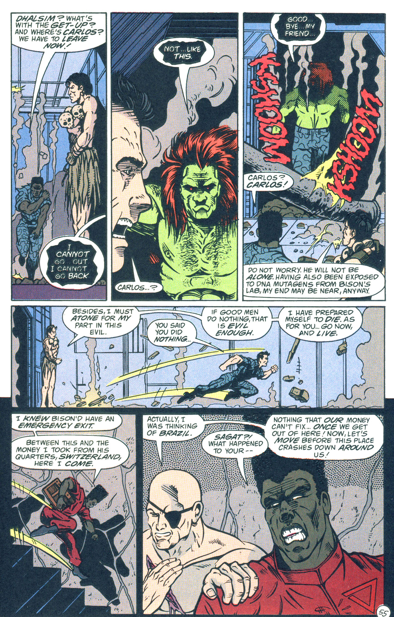 Read online Street Fighter: The Battle For Shadaloo comic -  Issue # Full - 56