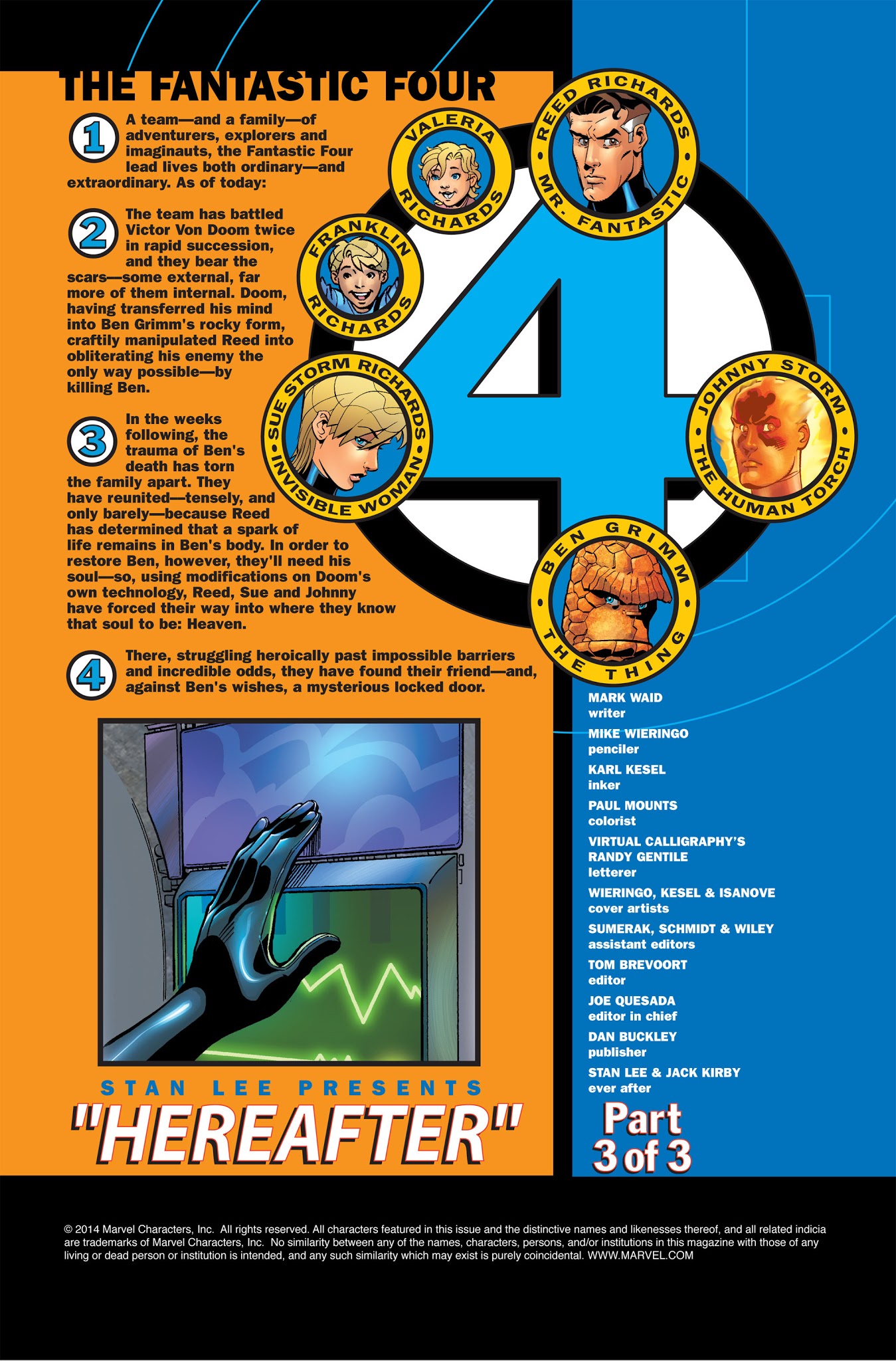 Read online Fantastic Four by Waid & Wieringo Ultimate Collection comic -  Issue # TPB 3 - 184