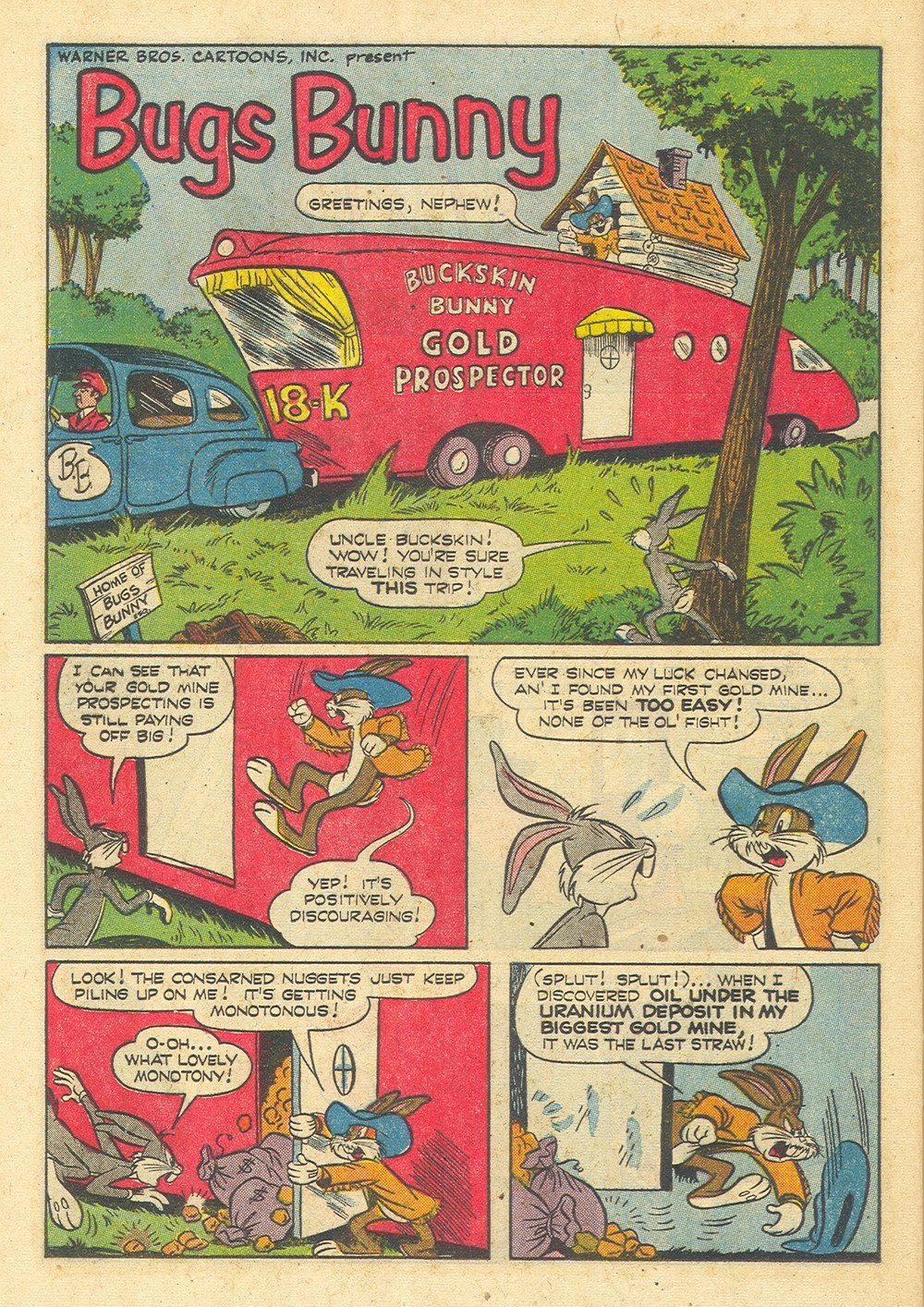 Read online Bugs Bunny comic -  Issue #38 - 24