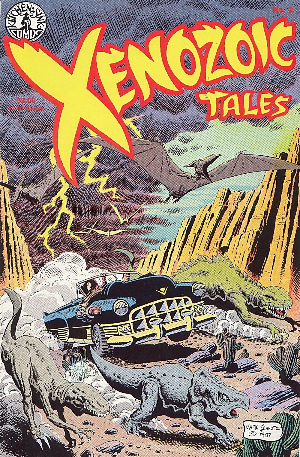 Read online Xenozoic Tales comic -  Issue #2 - 2