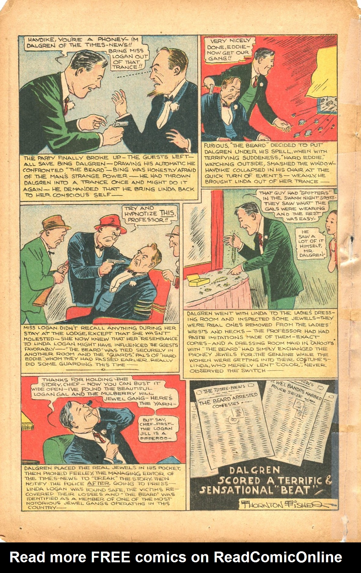 Read online Super-Magician Comics comic -  Issue #35 - 38