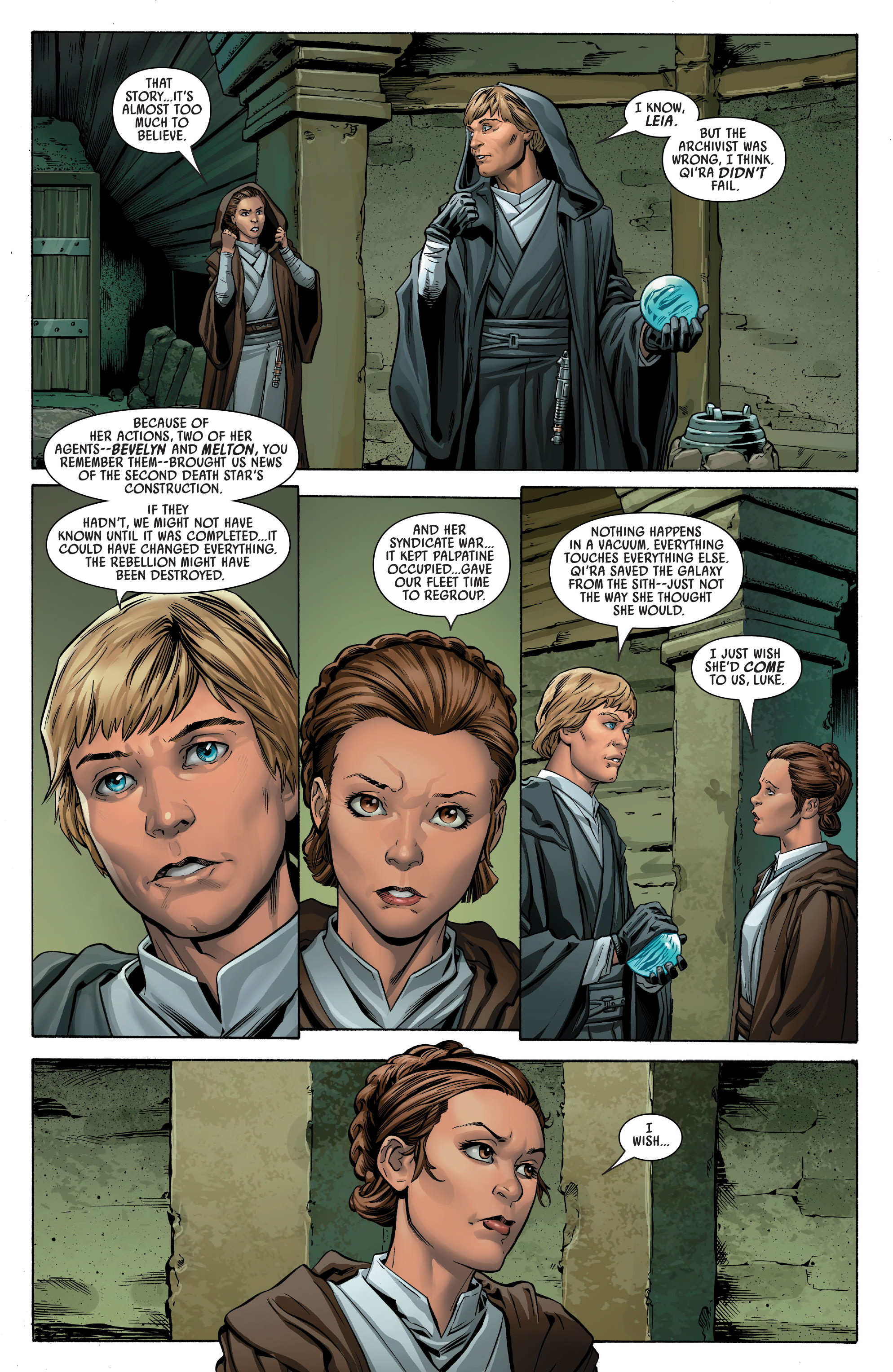 Read online Star Wars: Hidden Empire comic -  Issue #5 - 28