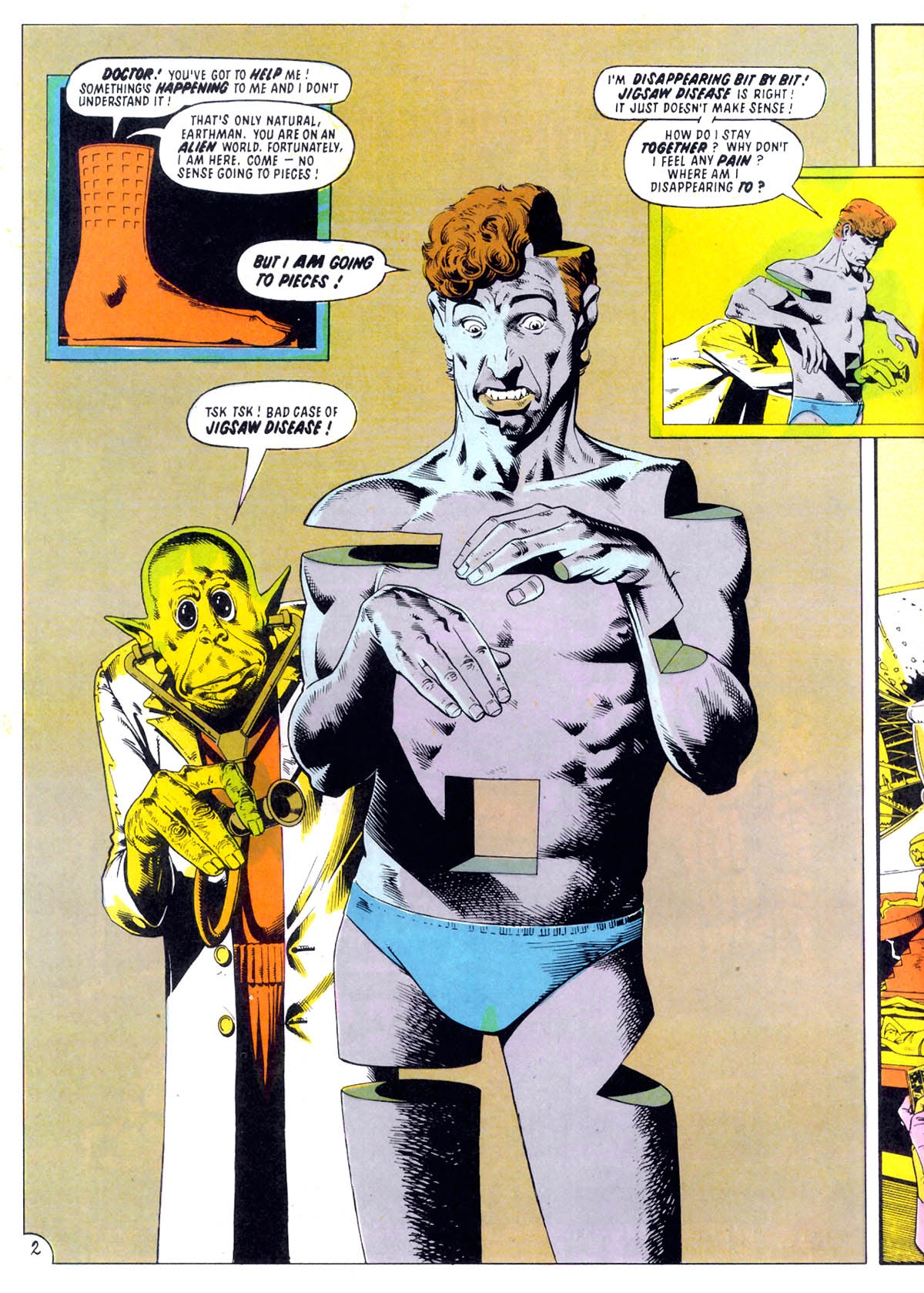 Read online Judge Dredd: The Judge Child Quest comic -  Issue #4 - 4