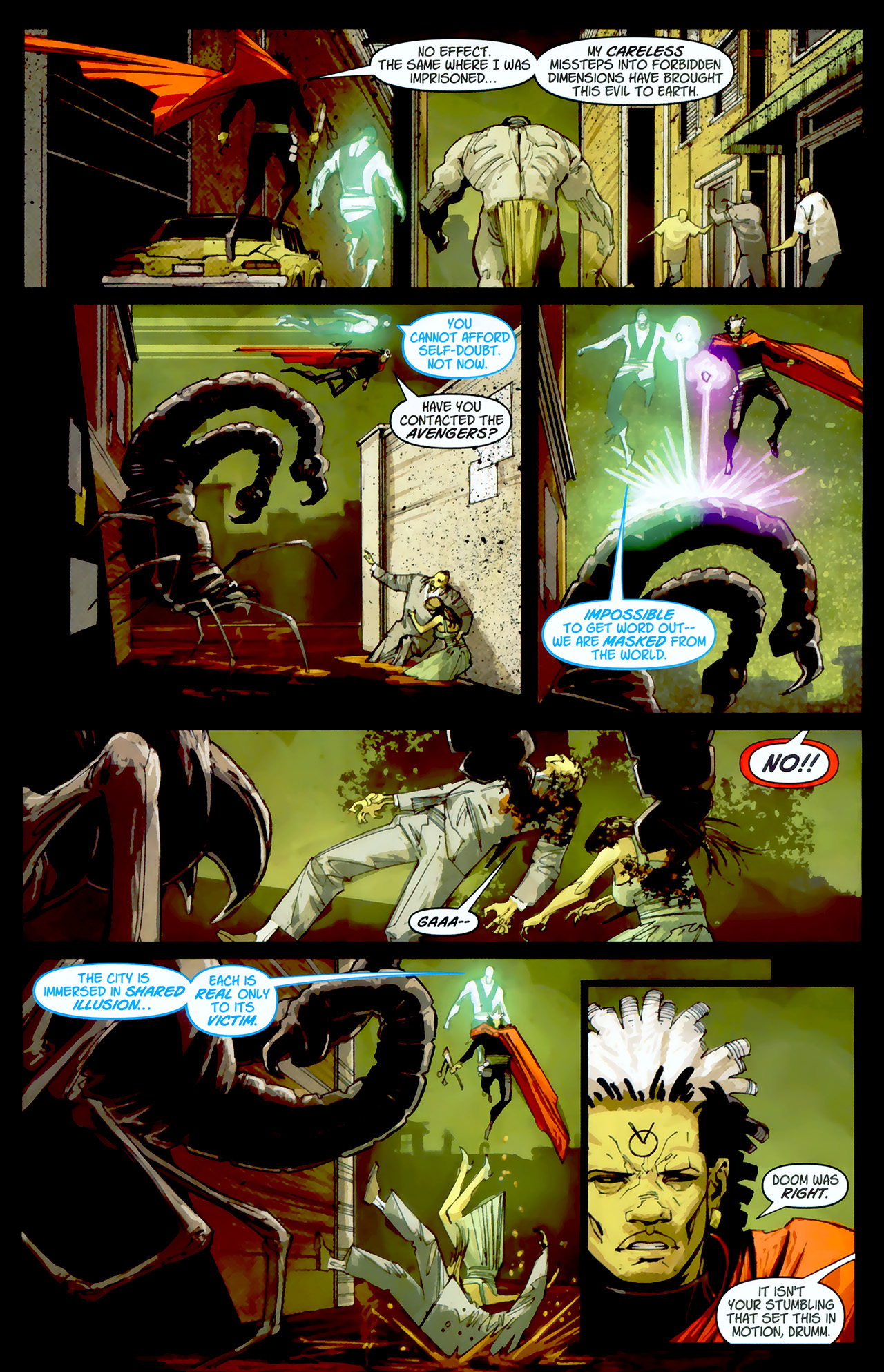 Read online Doctor Voodoo: Avenger of the Supernatural comic -  Issue #2 - 19