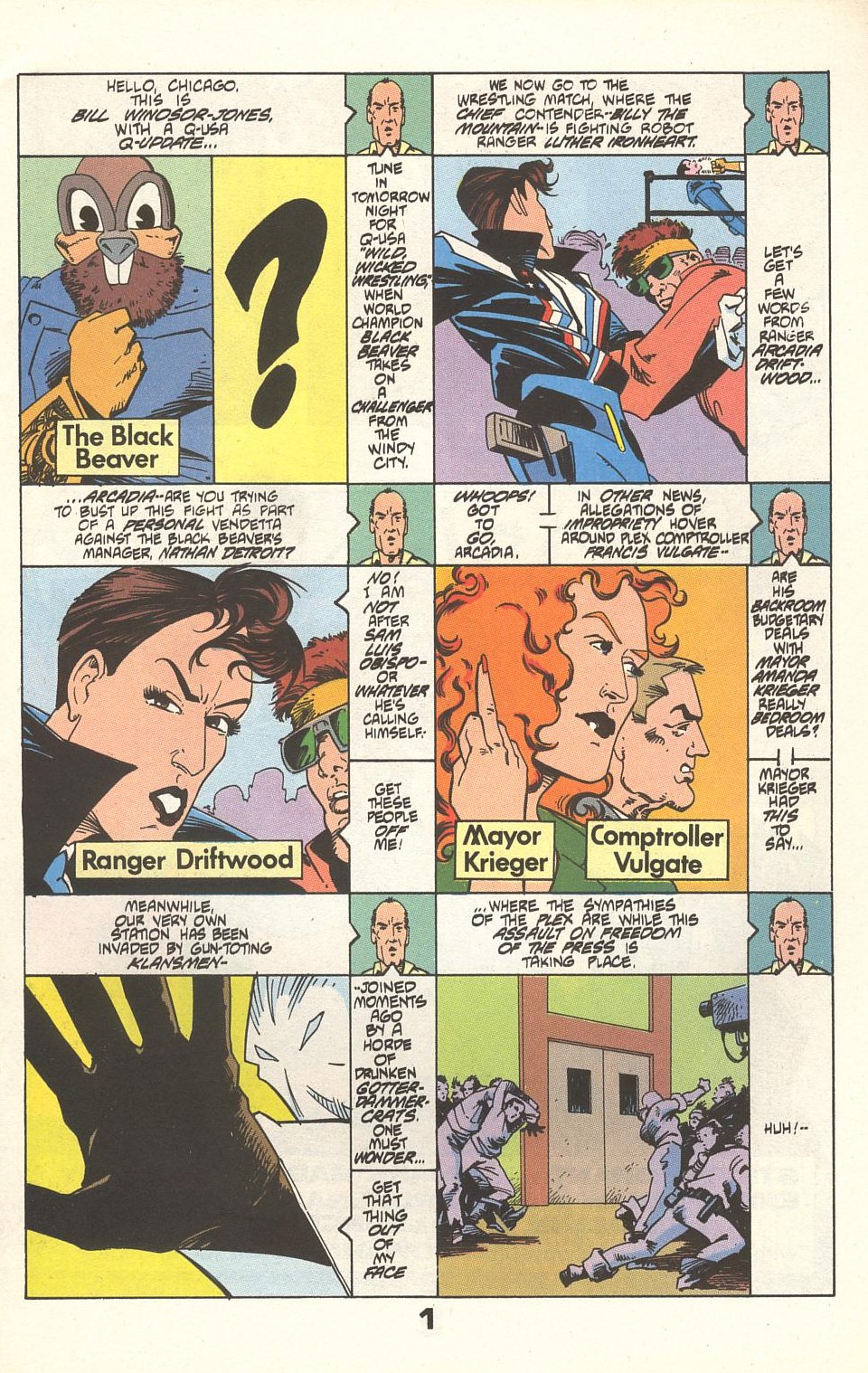 Read online American Flagg! comic -  Issue #33 - 3