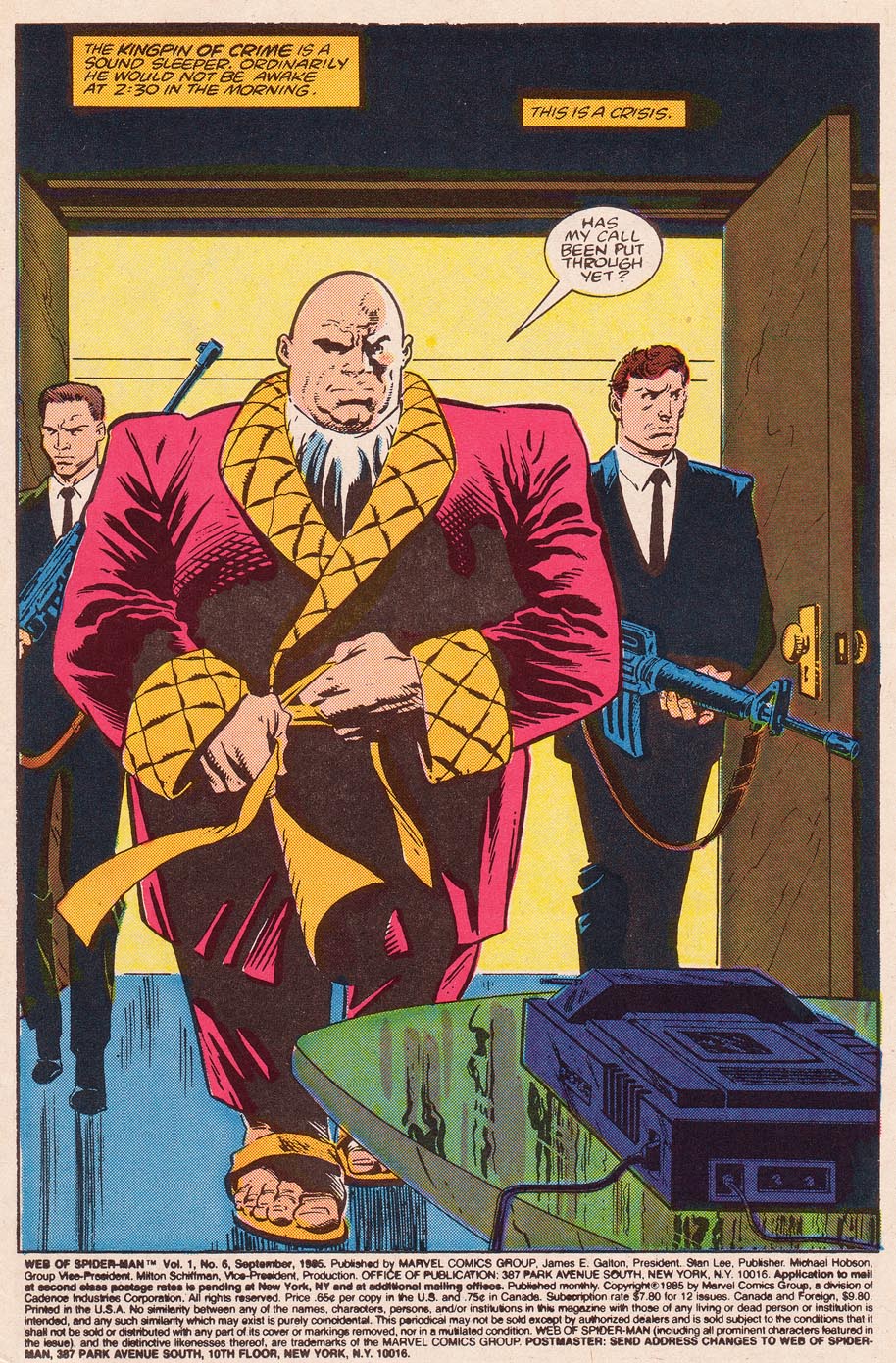 Read online Web of Spider-Man (1985) comic -  Issue #6 - 2