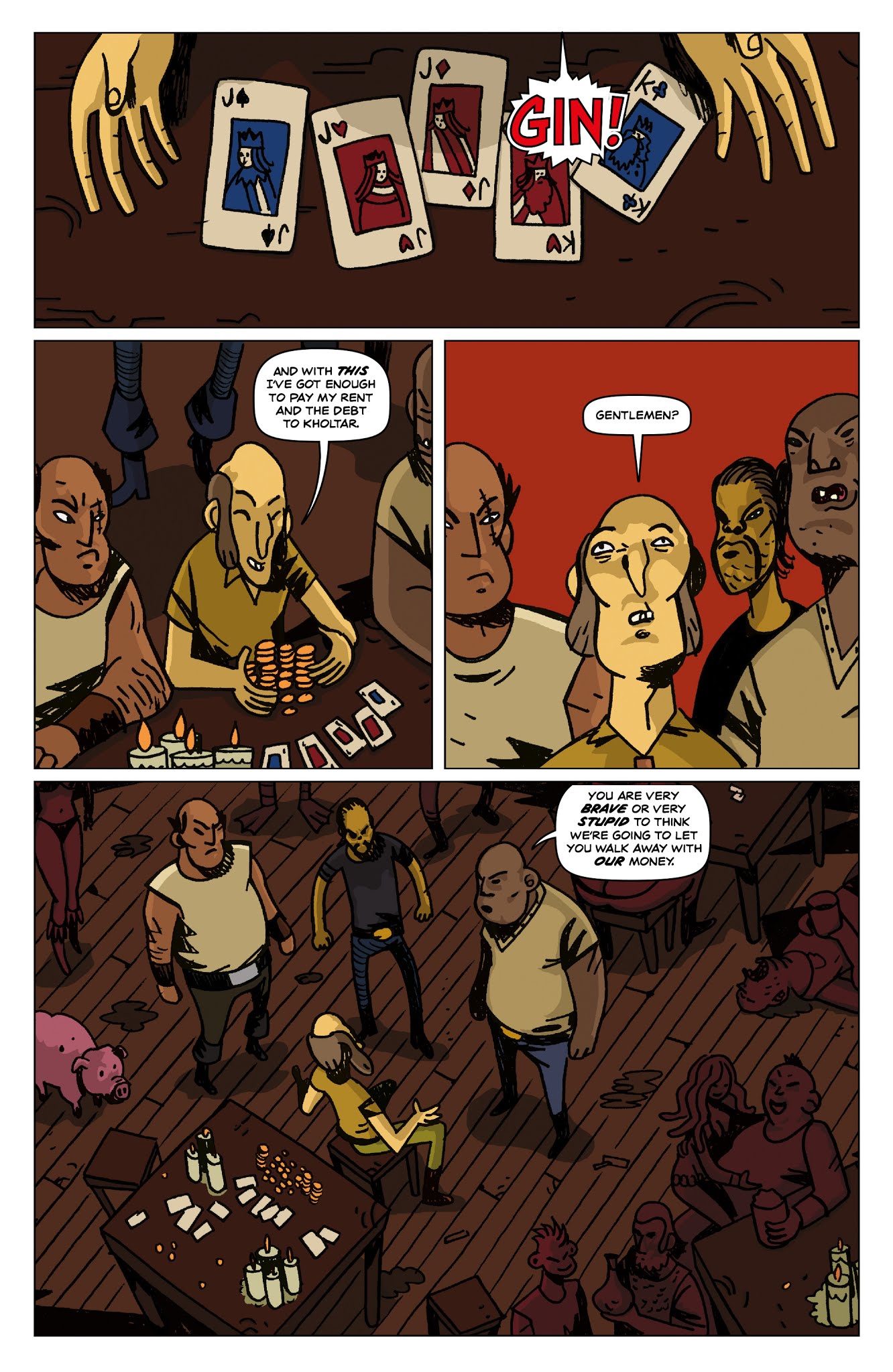 Read online Tales of Rogues! comic -  Issue #5 - 21