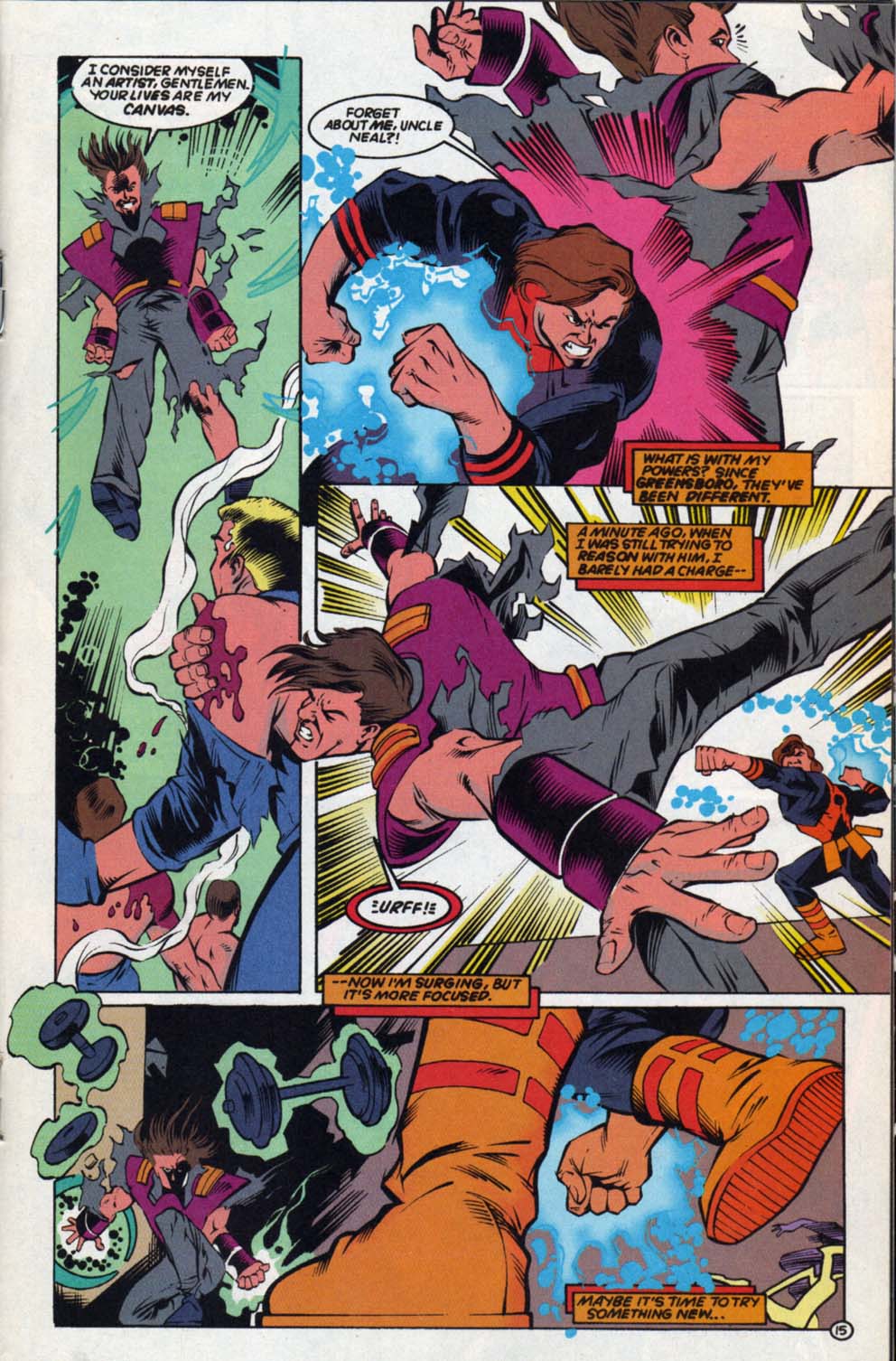 Read online Damage (1994) comic -  Issue #9 - 16