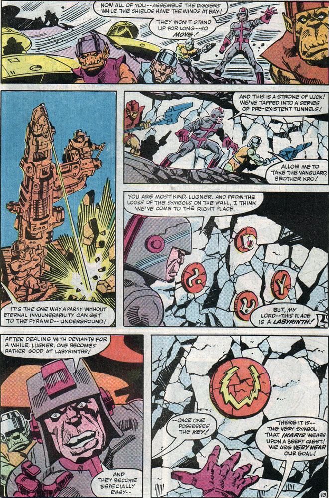 Read online Eternals (1985) comic -  Issue #5 - 14
