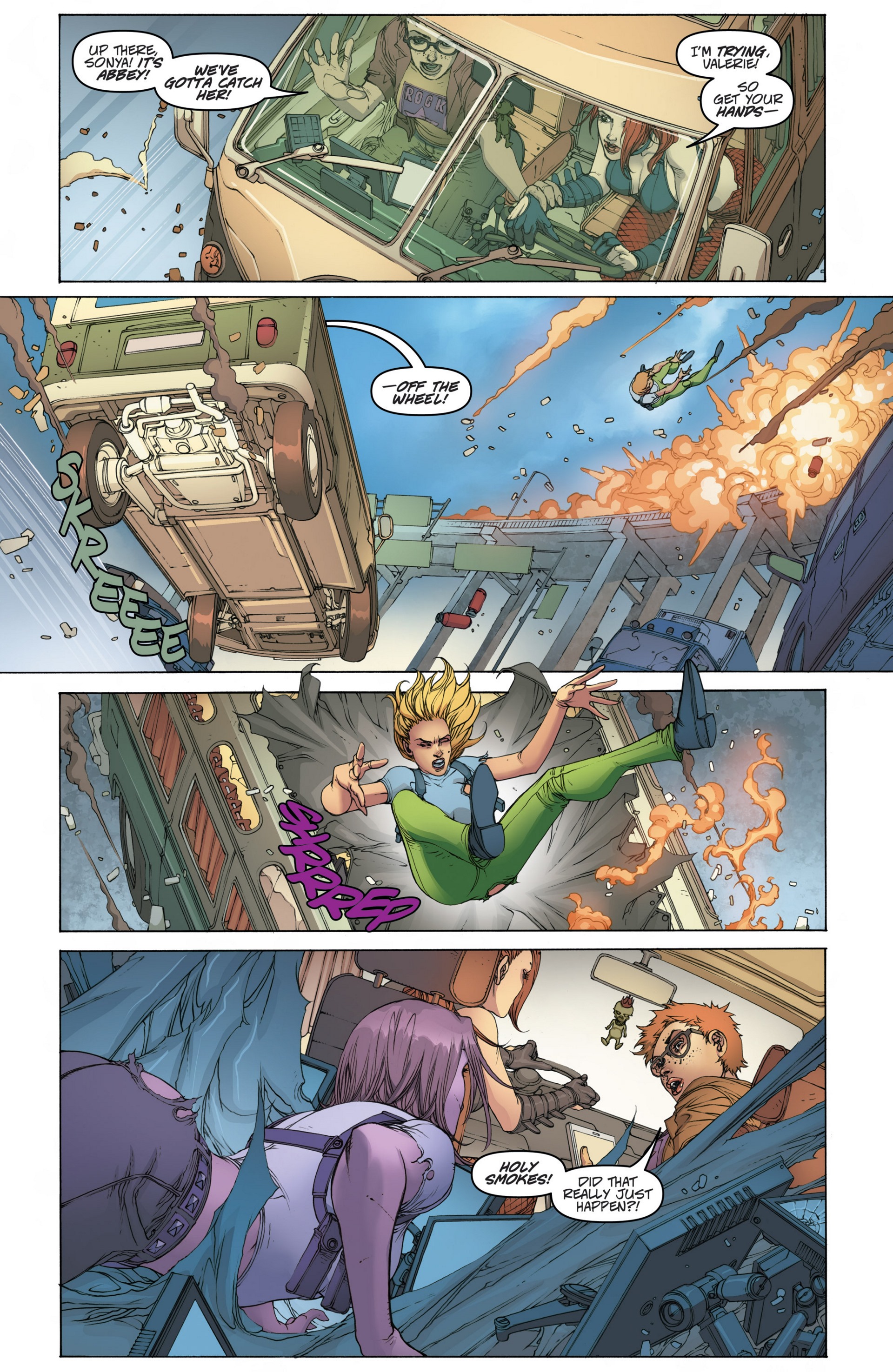 Read online Danger Girl: The Chase comic -  Issue #3 - 4