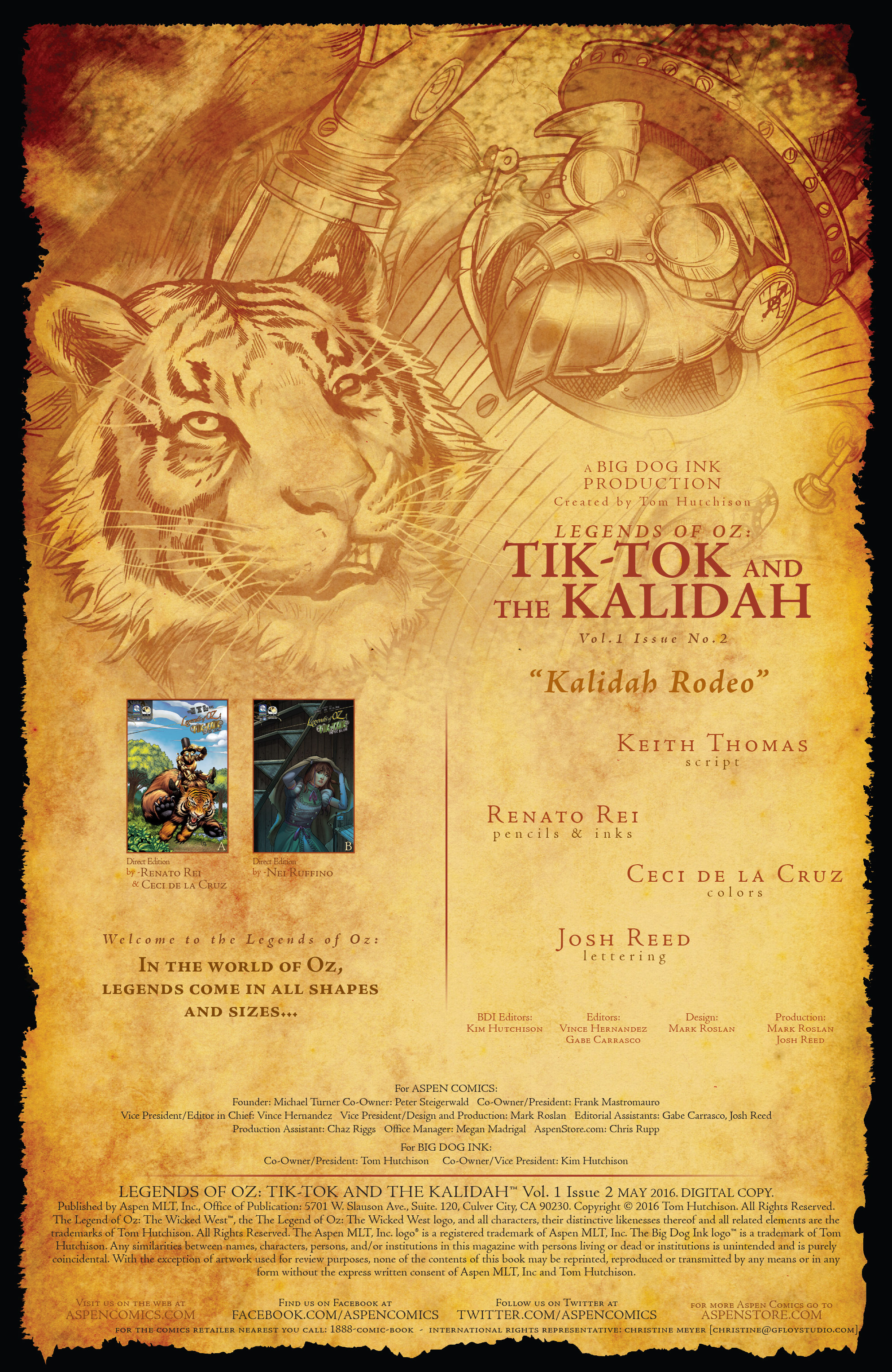 Read online Legends of Oz: Tik-Tok and the Kalidah comic -  Issue #2 - 3