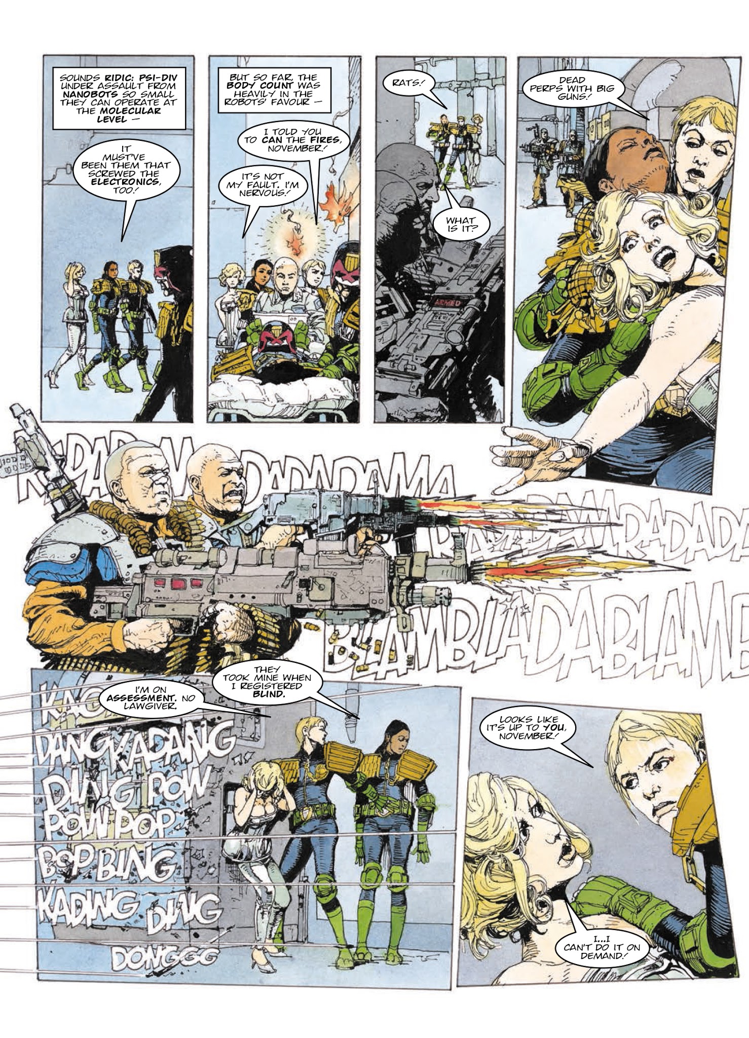 Read online Judge Anderson: The Psi Files comic -  Issue # TPB 4 - 210